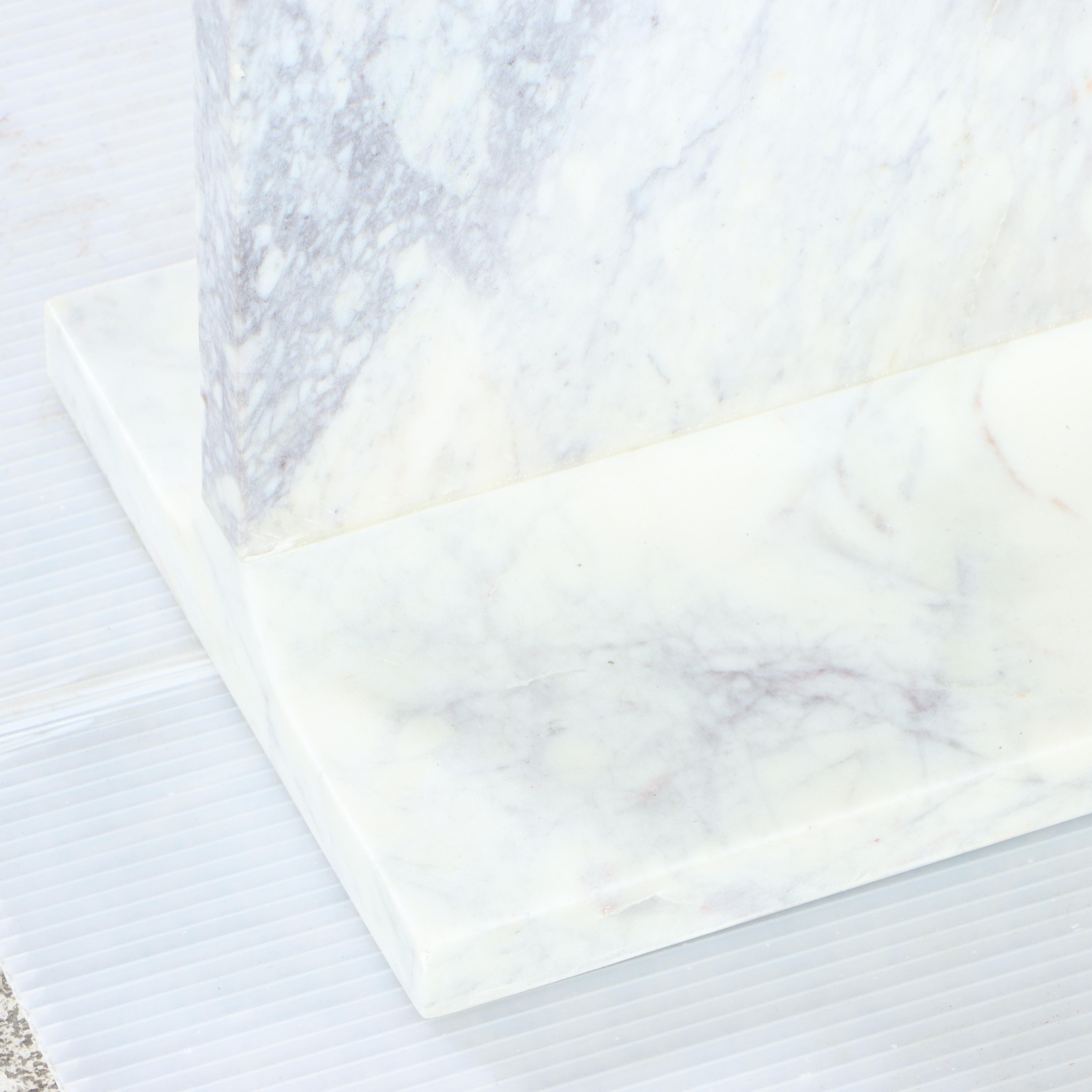 Modern Solid Marble Side Table