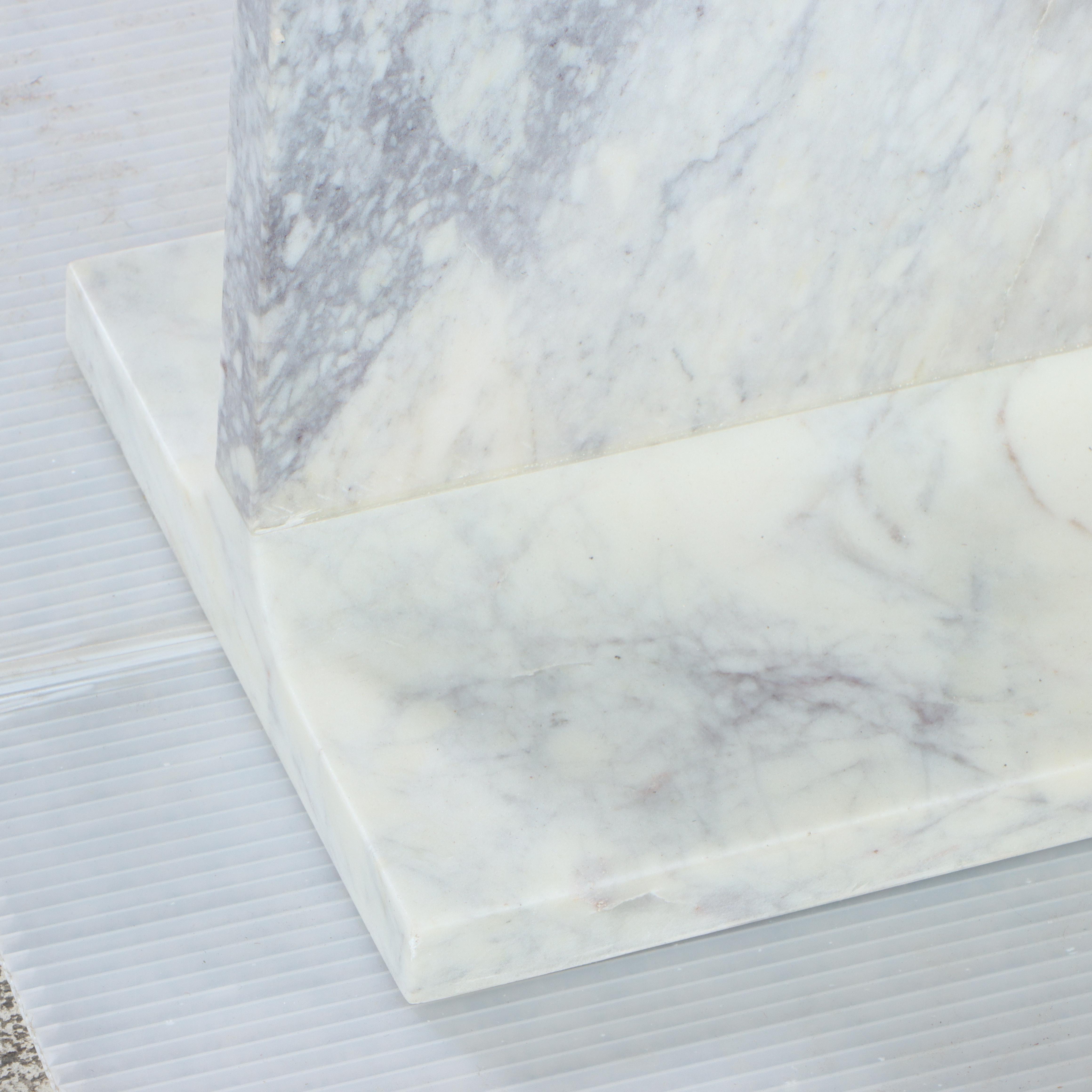 Modern Solid Marble Side Table