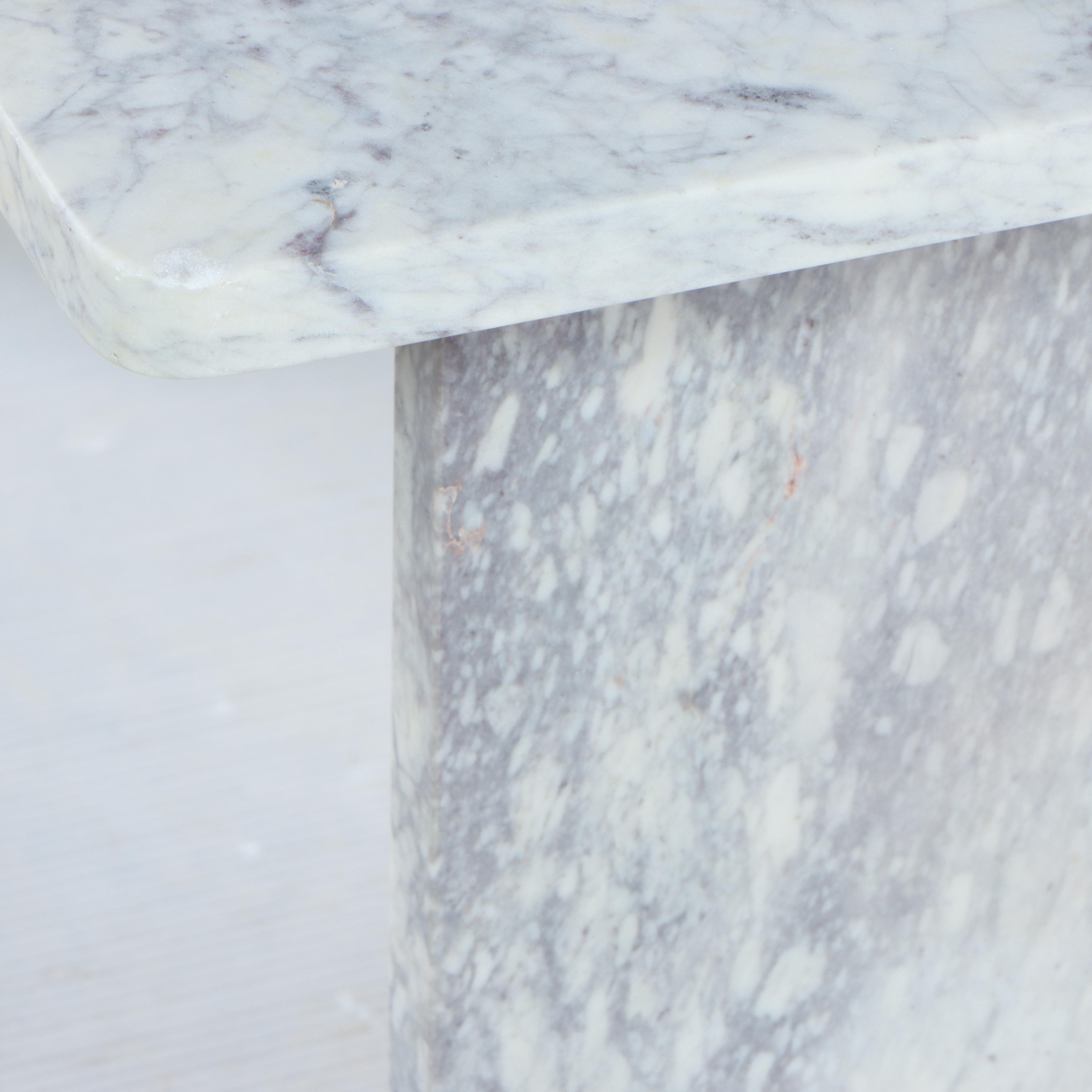 Modern Solid Marble Side Table