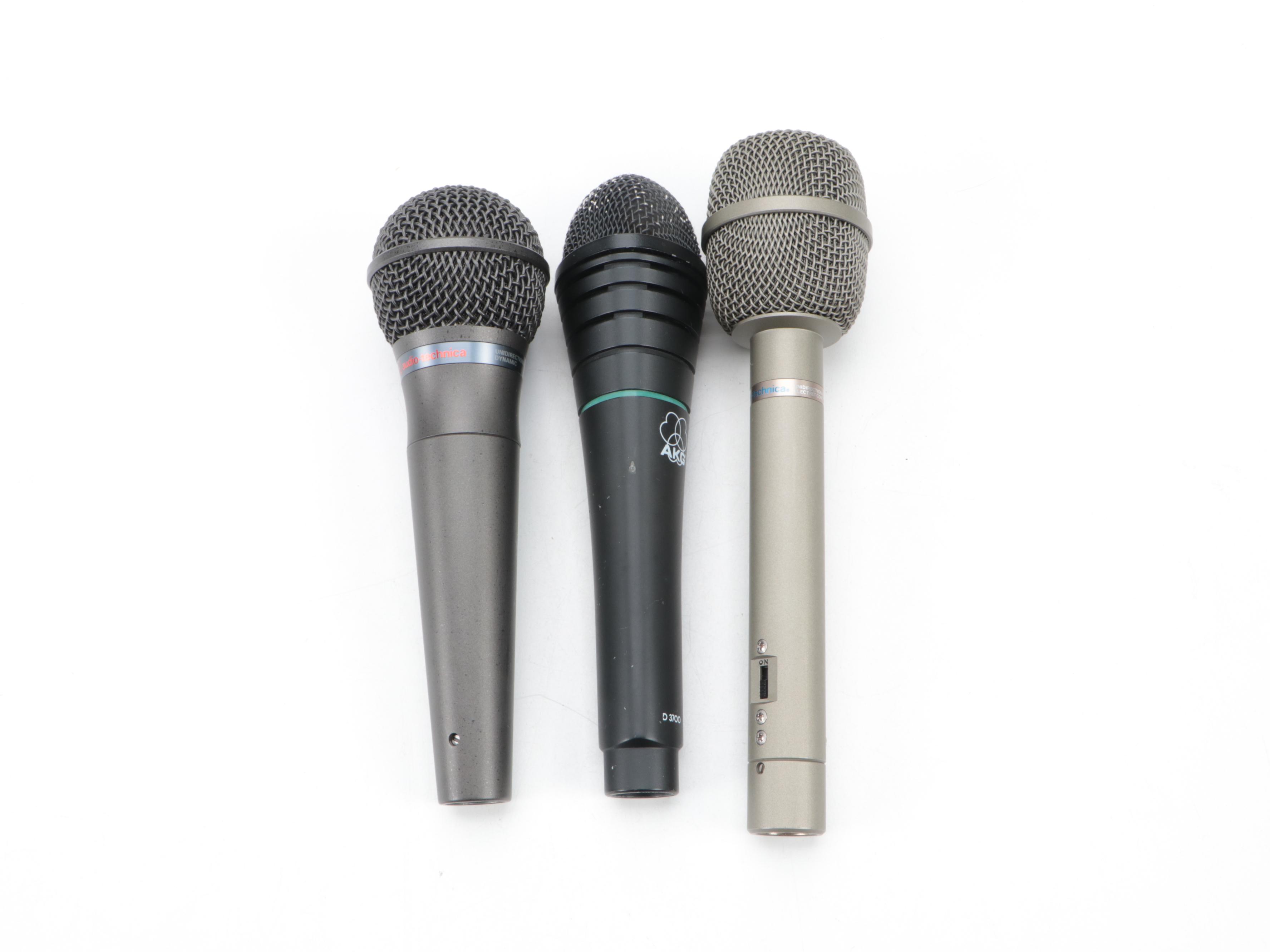 AKG and Audio-Technica Microphones Sustain, Volume and Damper Pedals