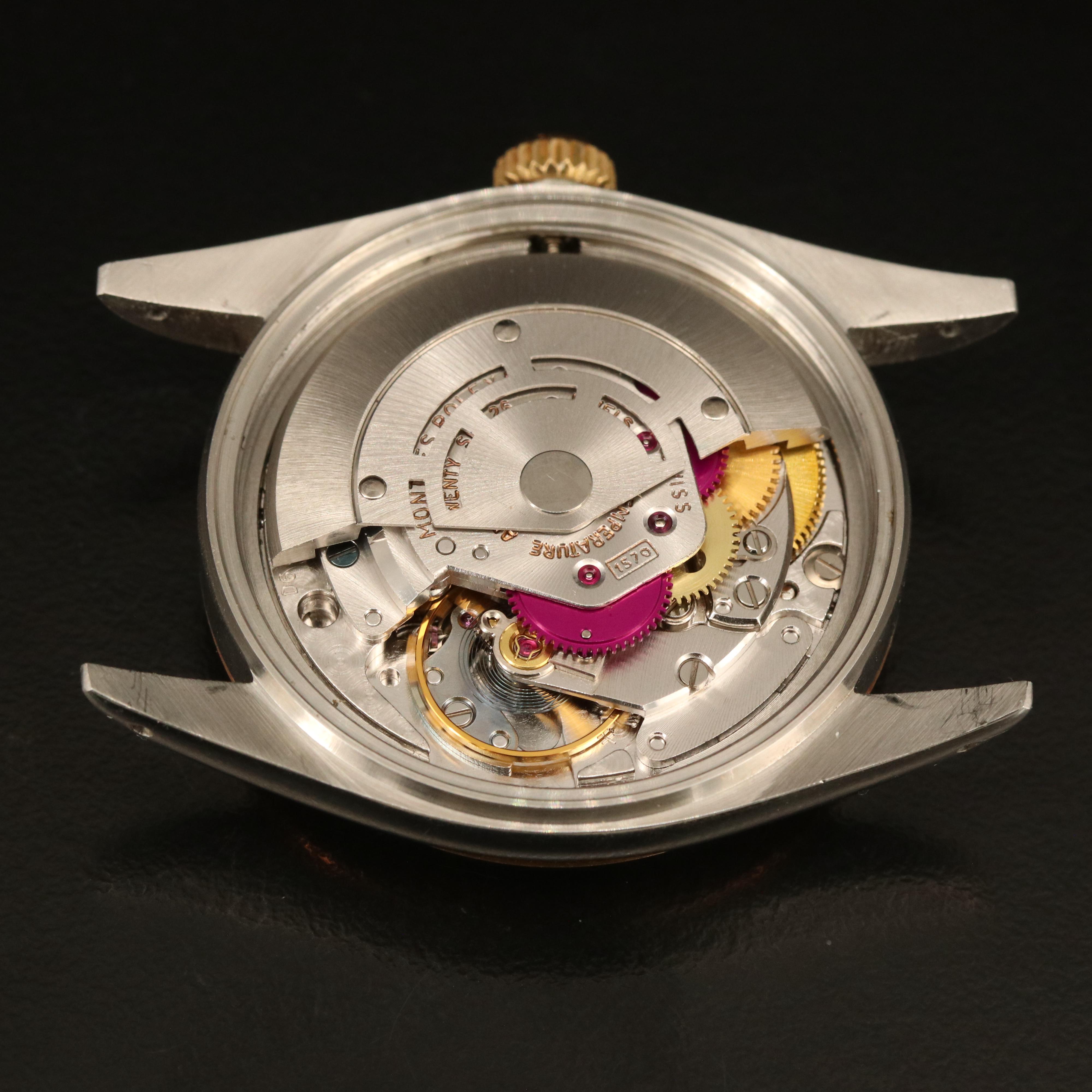 1973 Rolex Custom Diamond Dial Datejust Watch