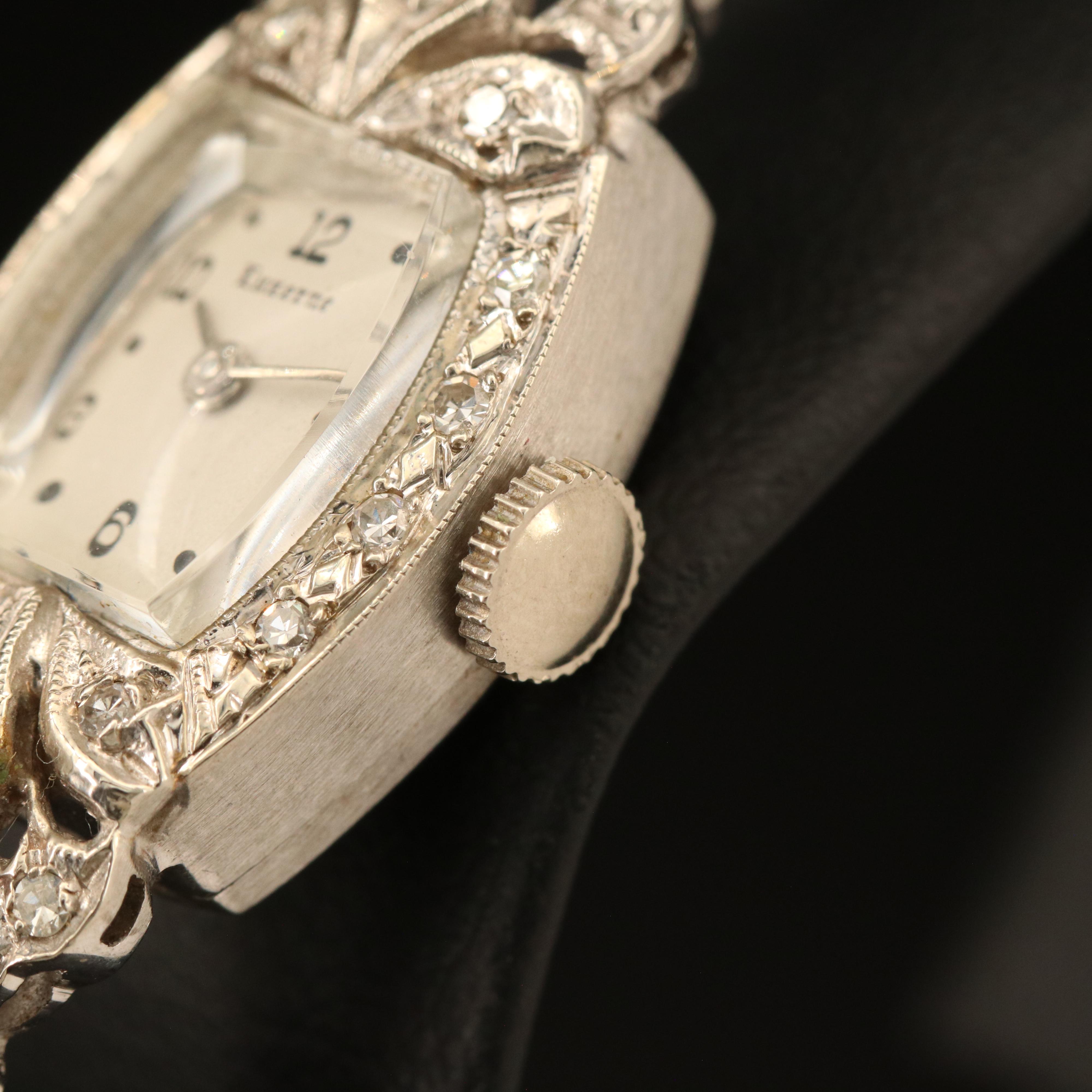 14K and Diamond Luzerne Vintage Watch
