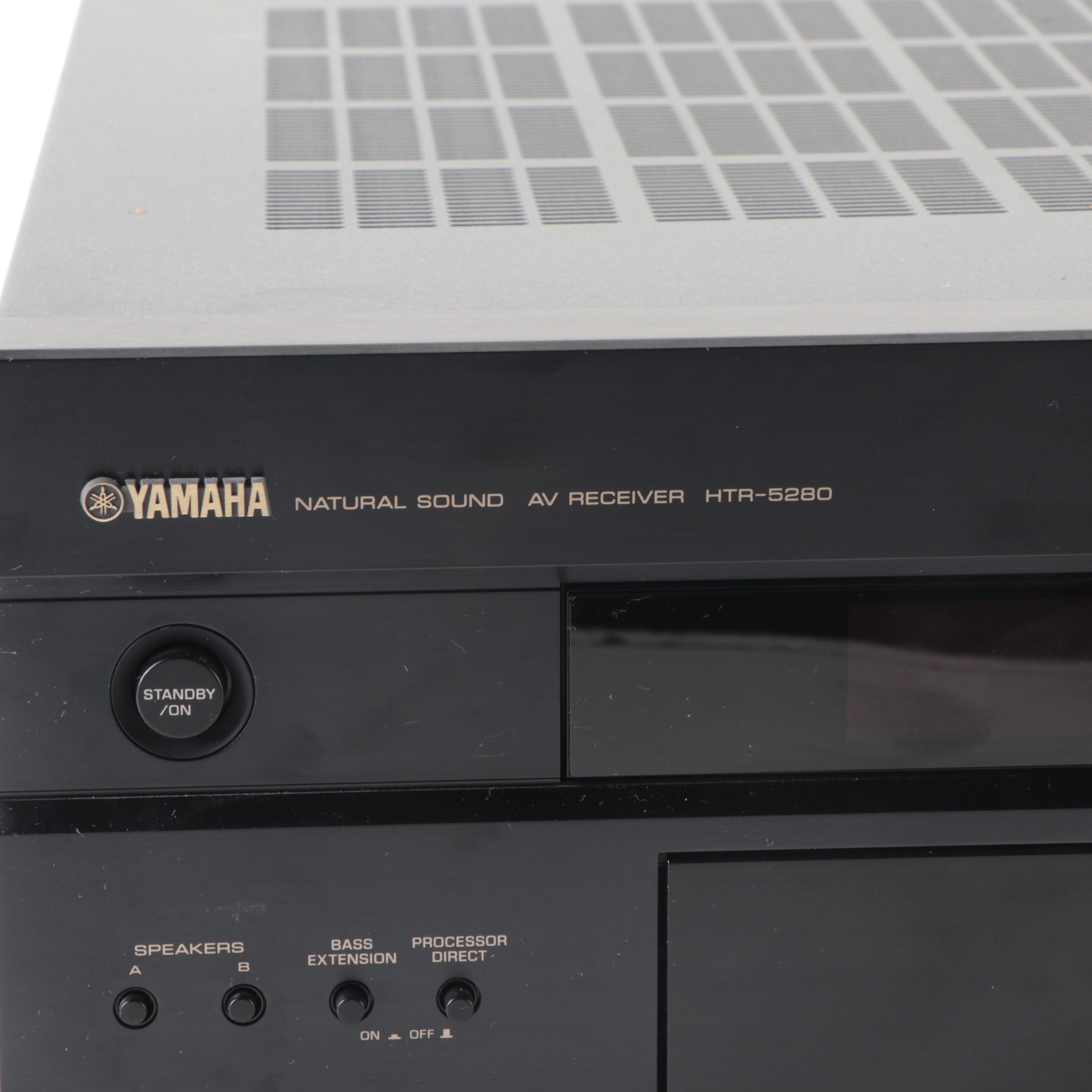 Yamaha HTR-5280 Natural Sound A/V Receiver with Remote