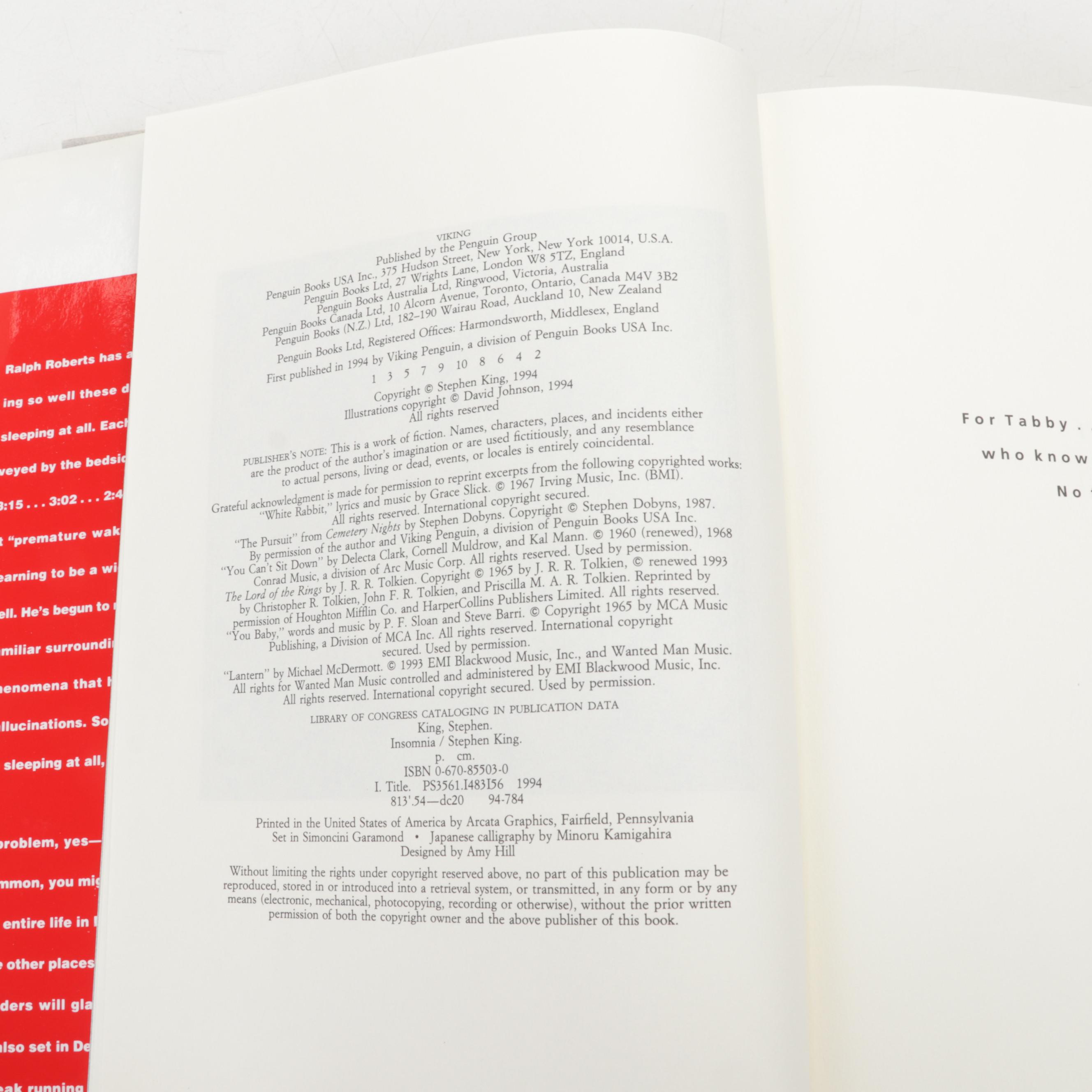 First Edition "Wolves of the Calla" and More Early Edition Stephen King Novels