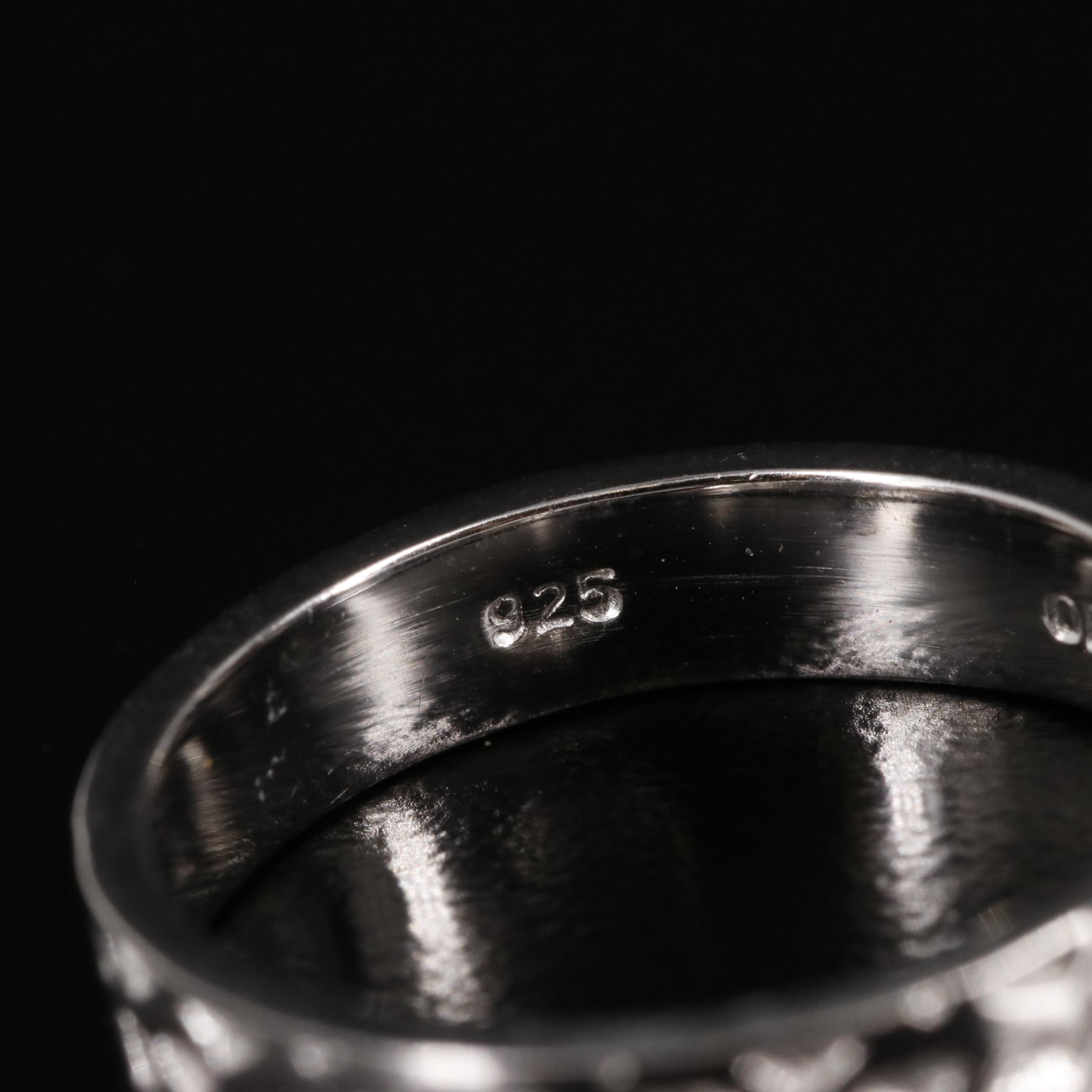 Sterling Textured Band