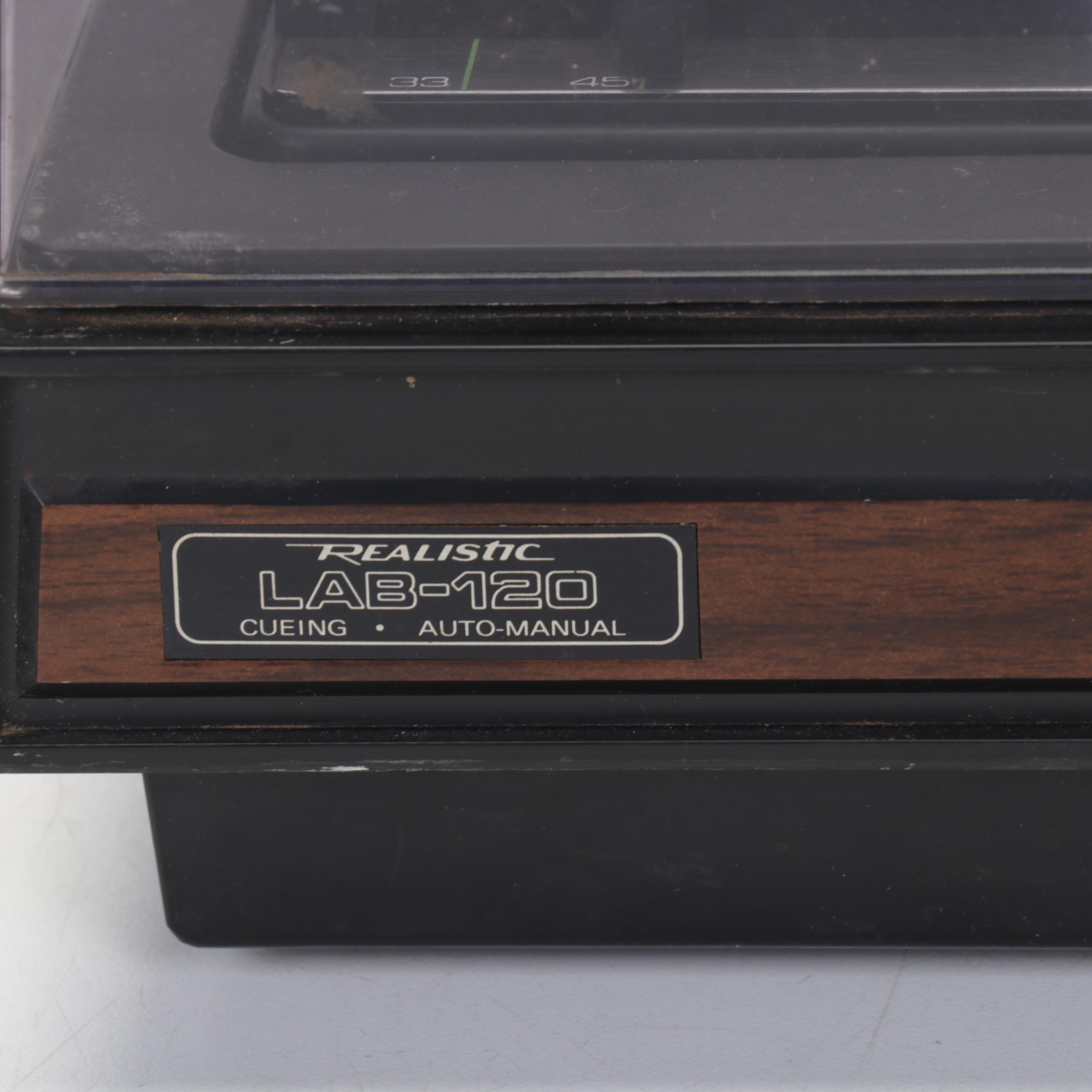 Westinghouse Transistor Radio, Realistic Turntable, and LaPhone Clock Radio