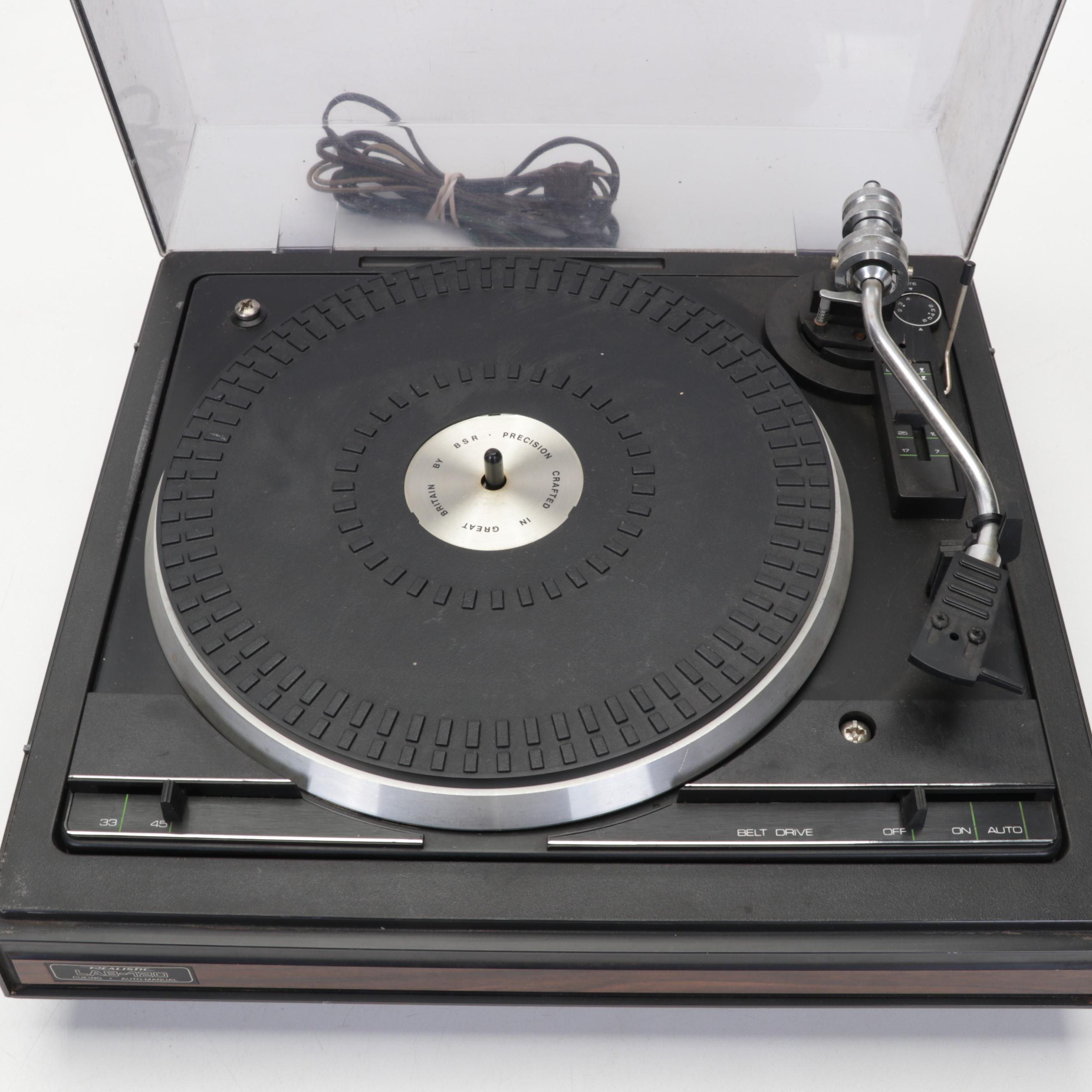 Westinghouse Transistor Radio, Realistic Turntable, and LaPhone Clock Radio