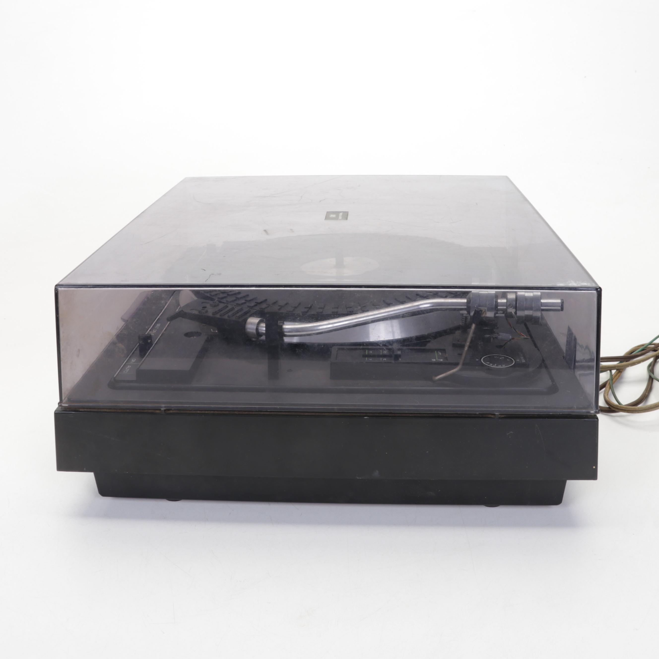 Westinghouse Transistor Radio, Realistic Turntable, and LaPhone Clock Radio