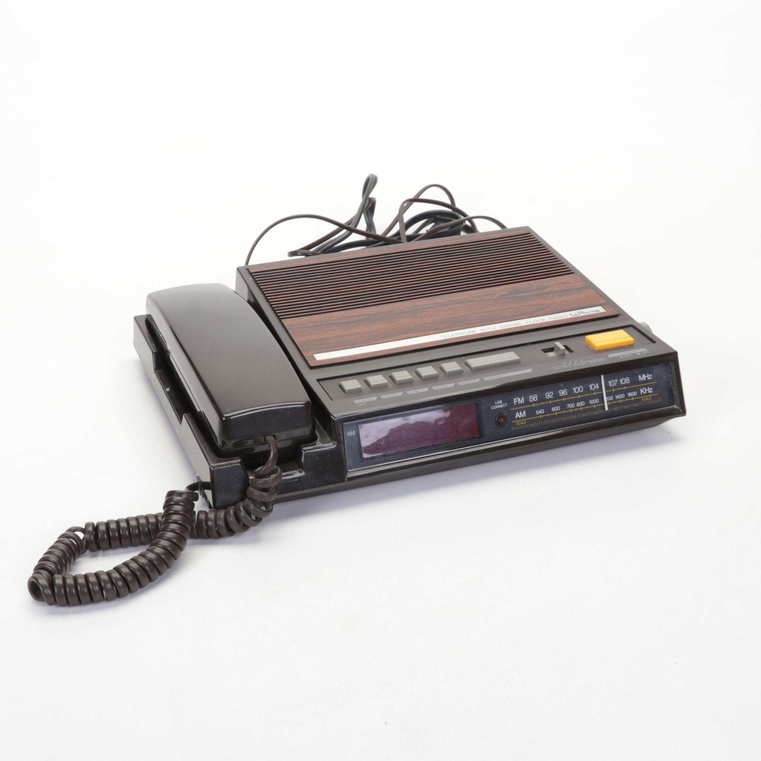 Westinghouse Transistor Radio, Realistic Turntable, and LaPhone Clock Radio