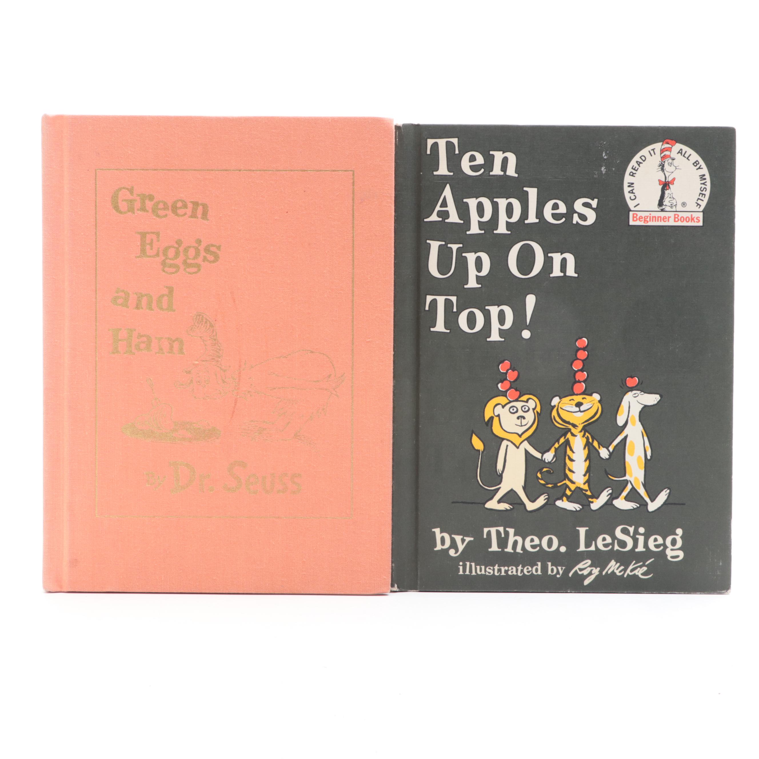 Book Club Edition "Ten Apples up on Top" by Theo. LeSieg and More
