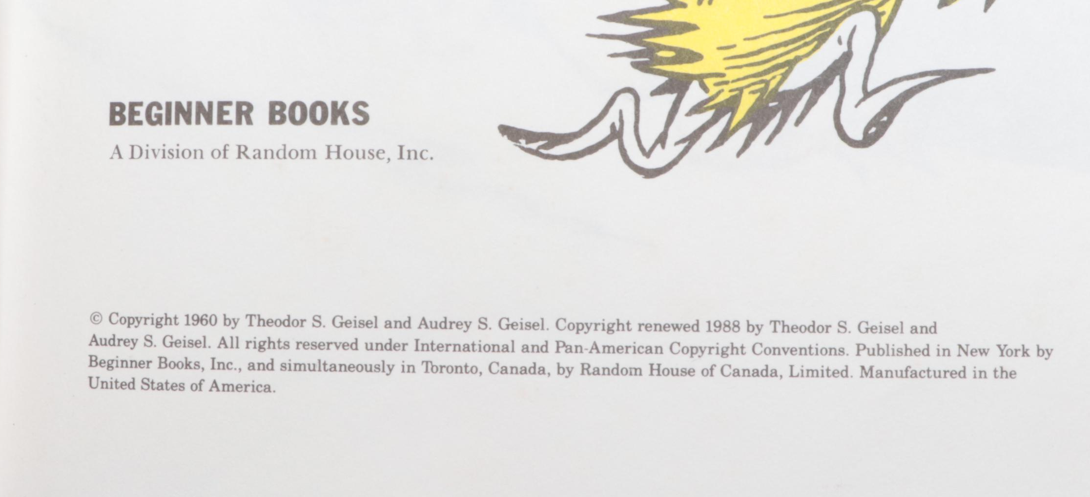 Book Club Edition "Ten Apples up on Top" by Theo. LeSieg and More