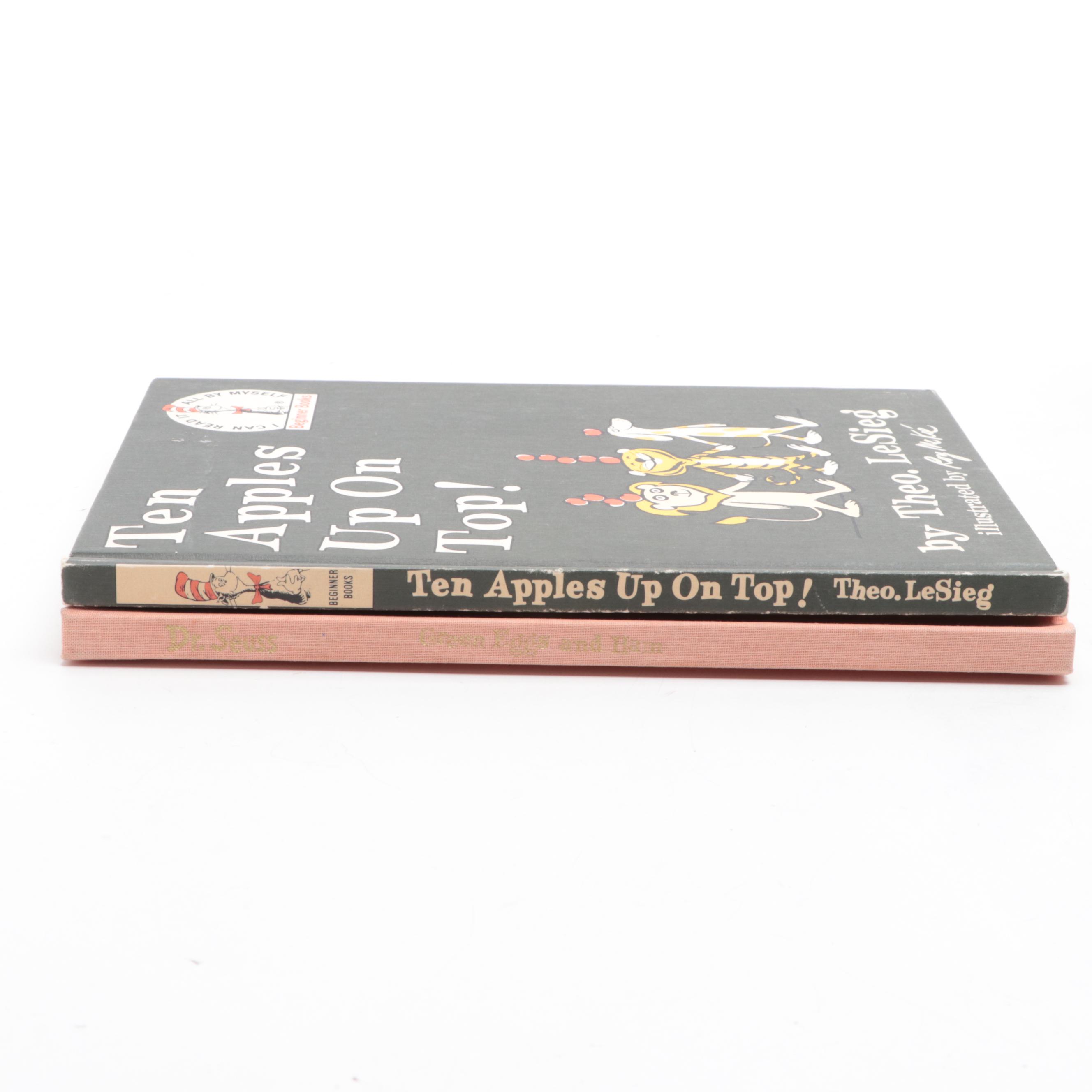 Book Club Edition "Ten Apples up on Top" by Theo. LeSieg and More