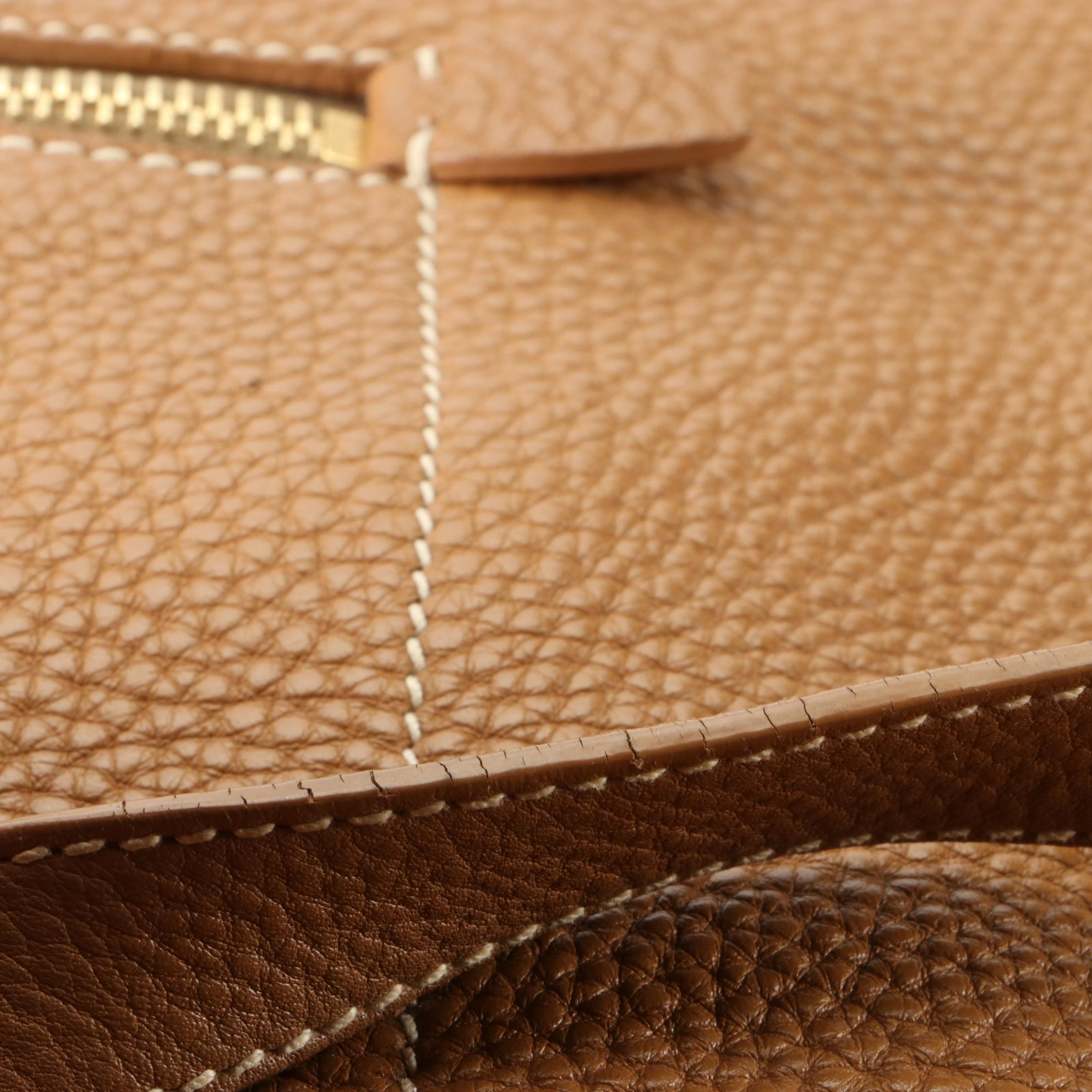 Prada Shoulder Tote in Vitello Daino Leather