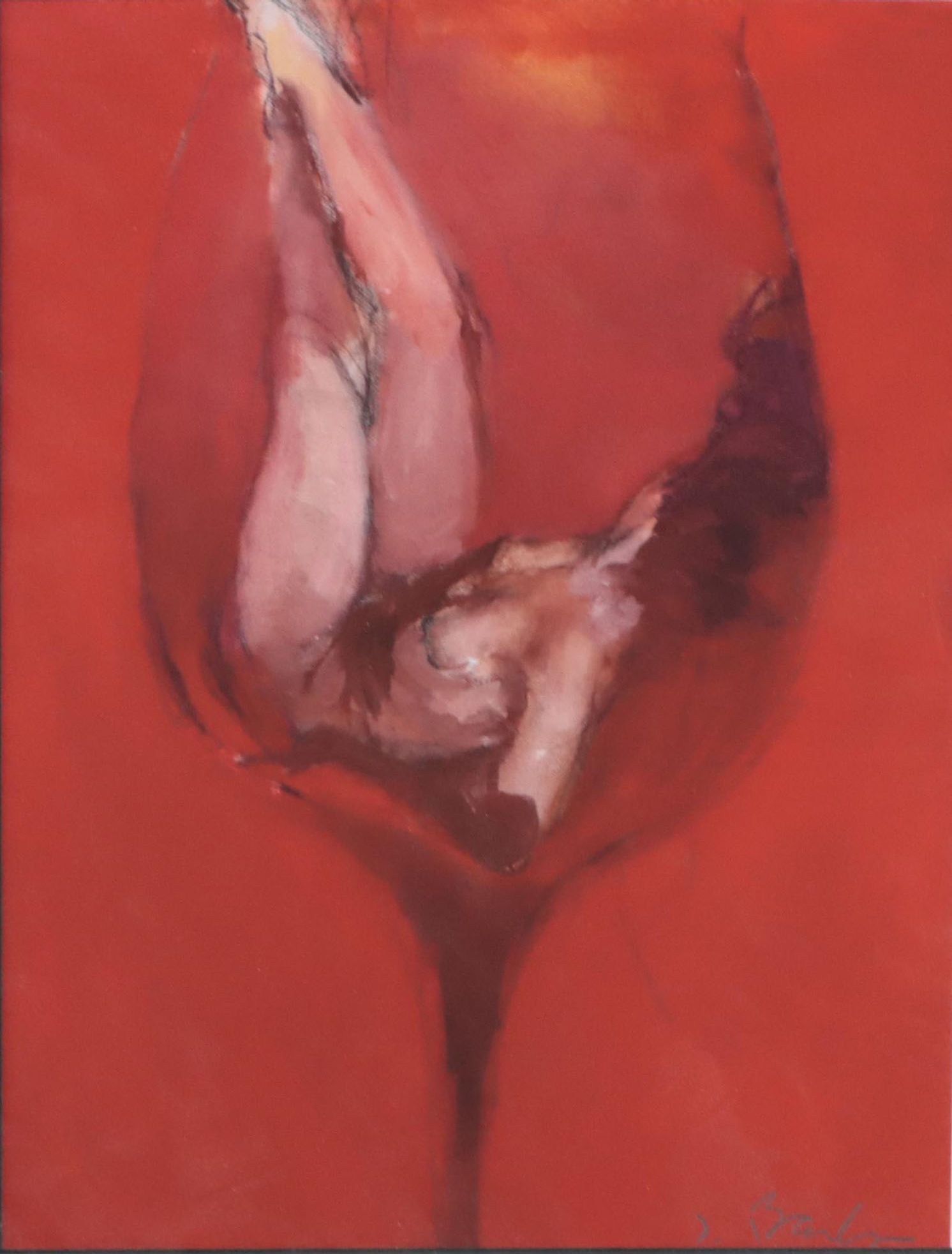 Jeaneen Barnhart Digital Print of Gestural Female Figure