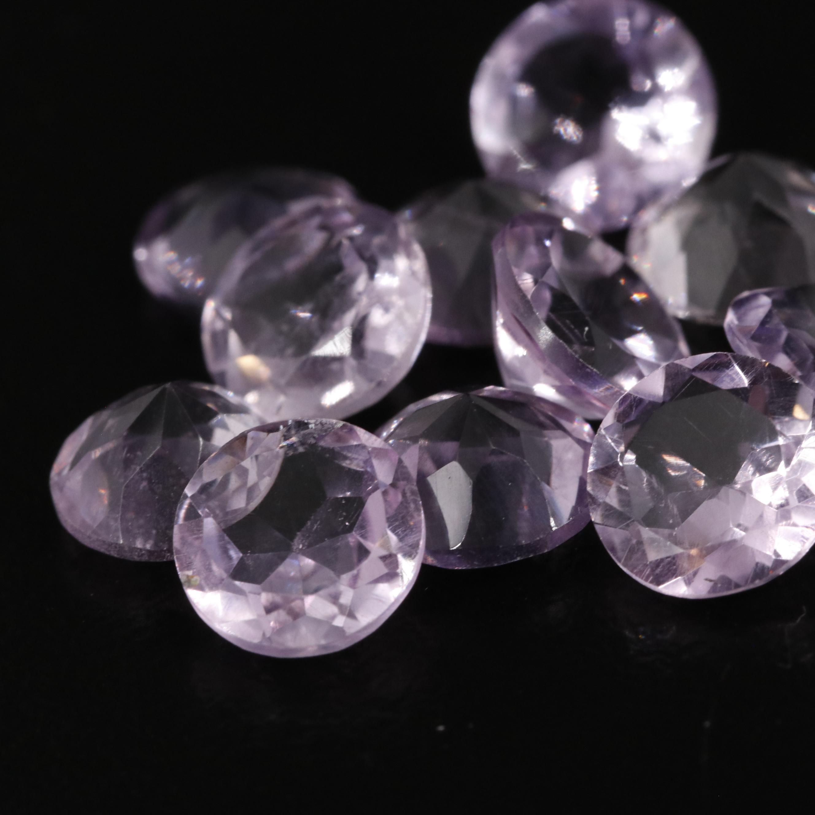 Loose 11.72 CTW Amethyst