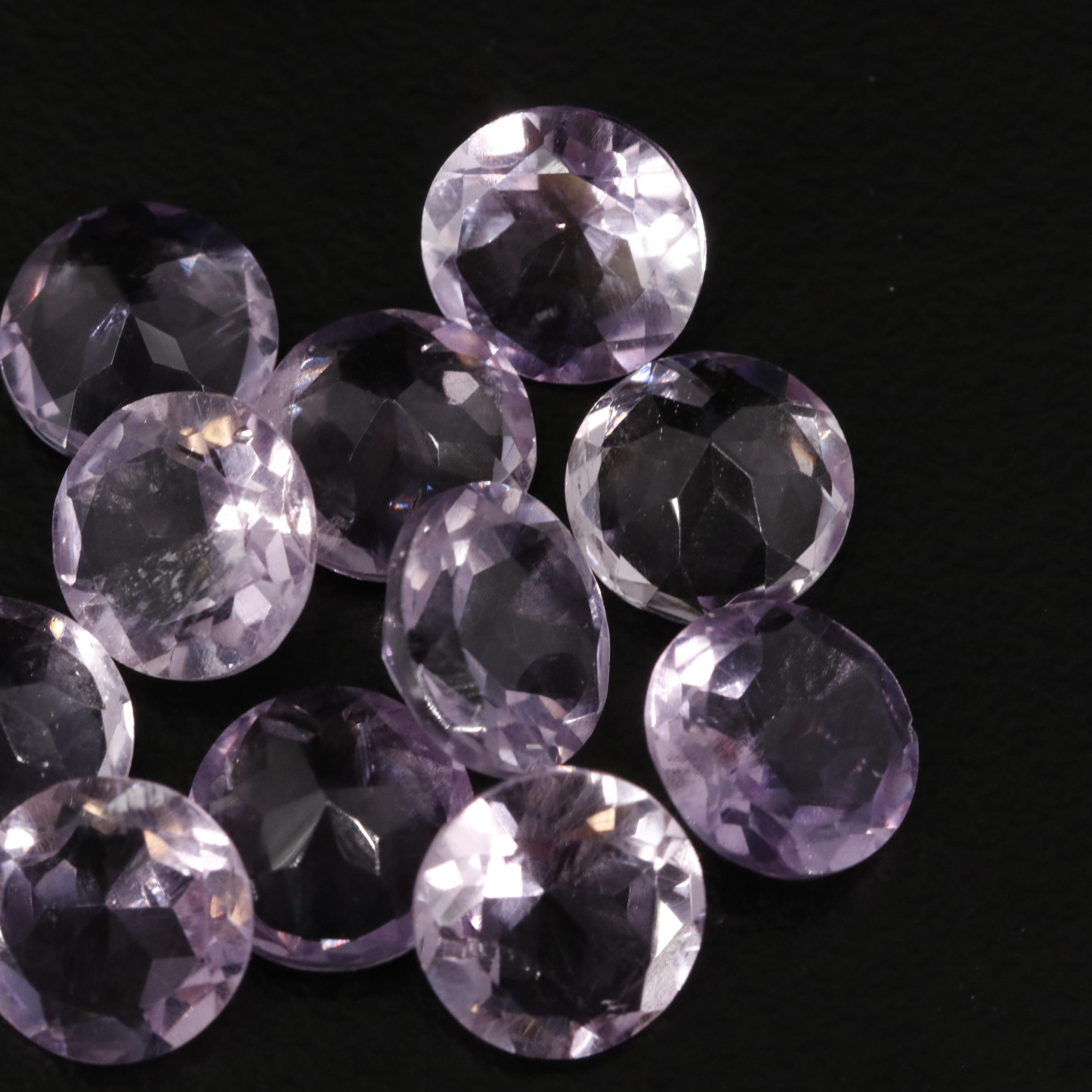 Loose 11.72 CTW Amethyst