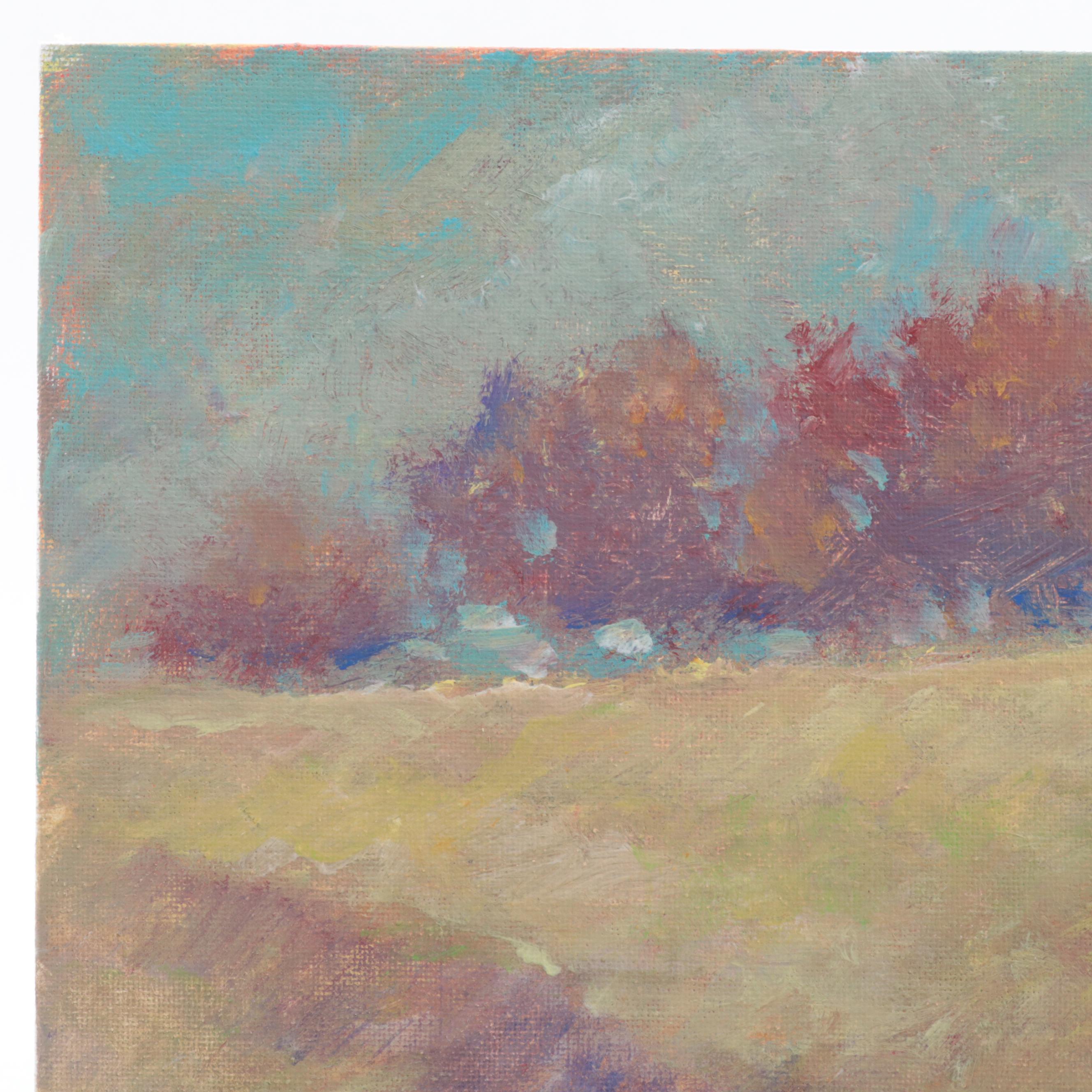 Robert Riddle-Baker Acrylic Painting "The Lower Fourty," 2022