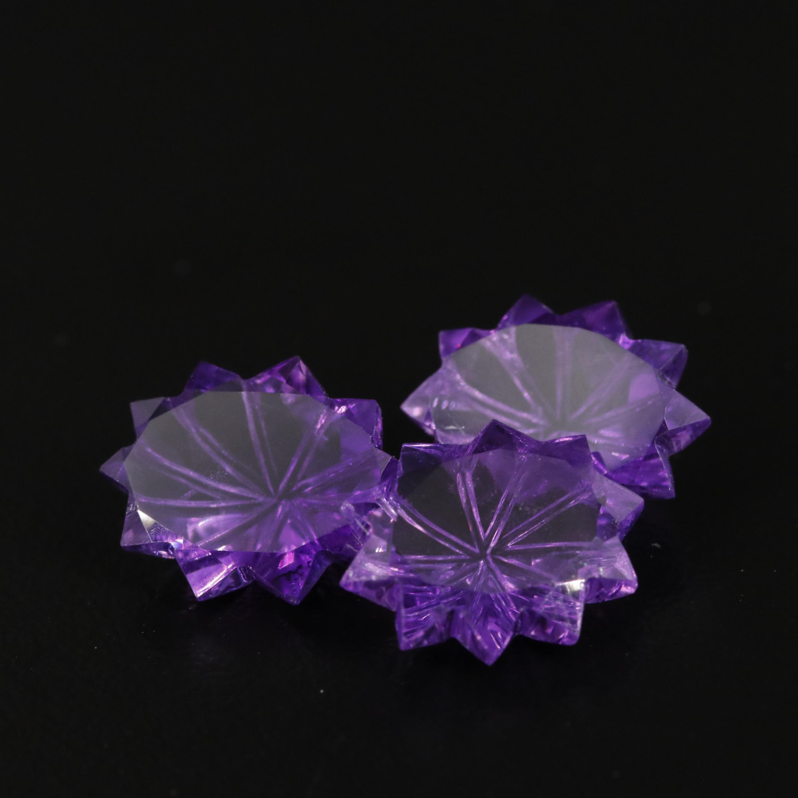 Loose 9.24 CTW Amethyst