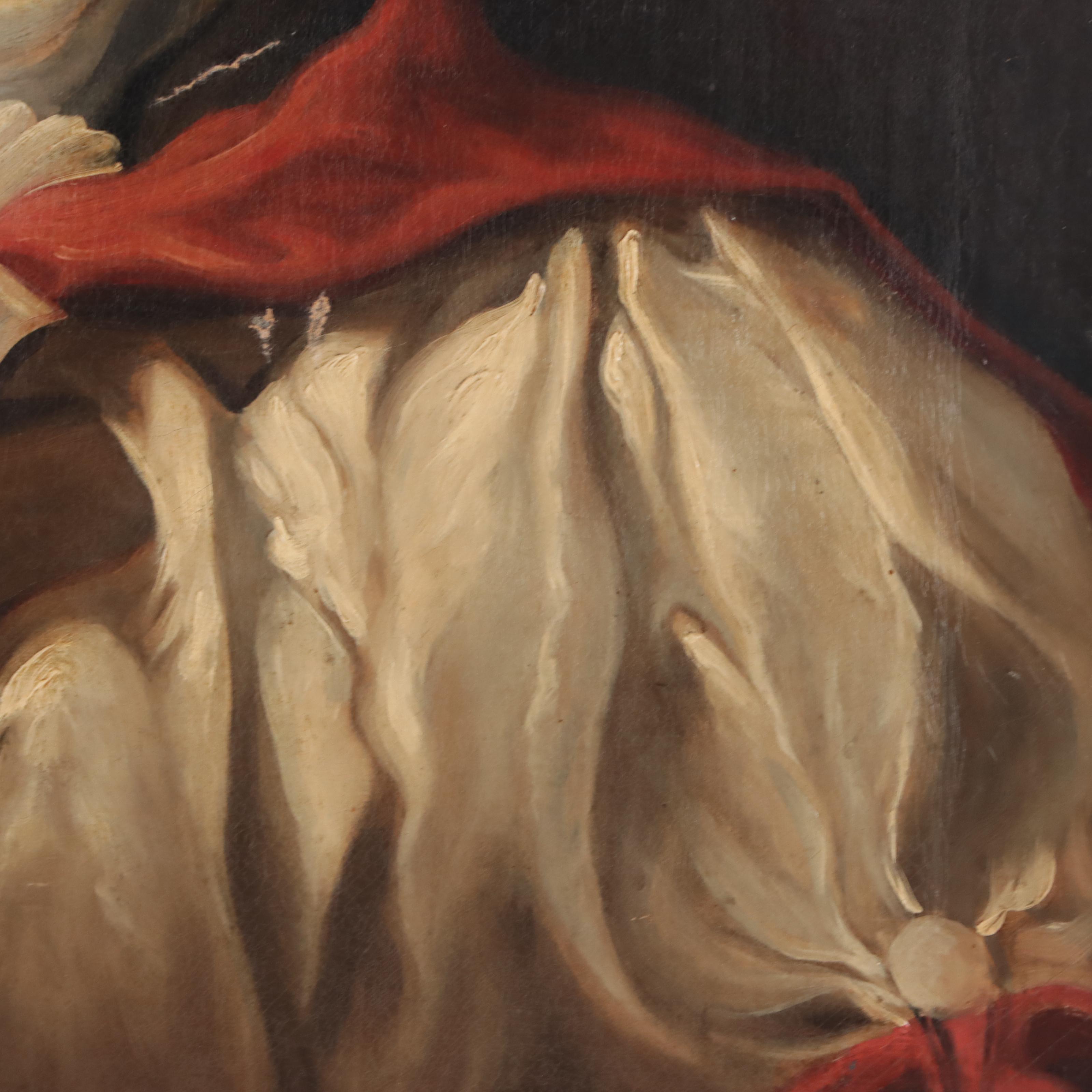 Oil Painting After George Henry Harlow of Charles Hague Portrait, 19th Century