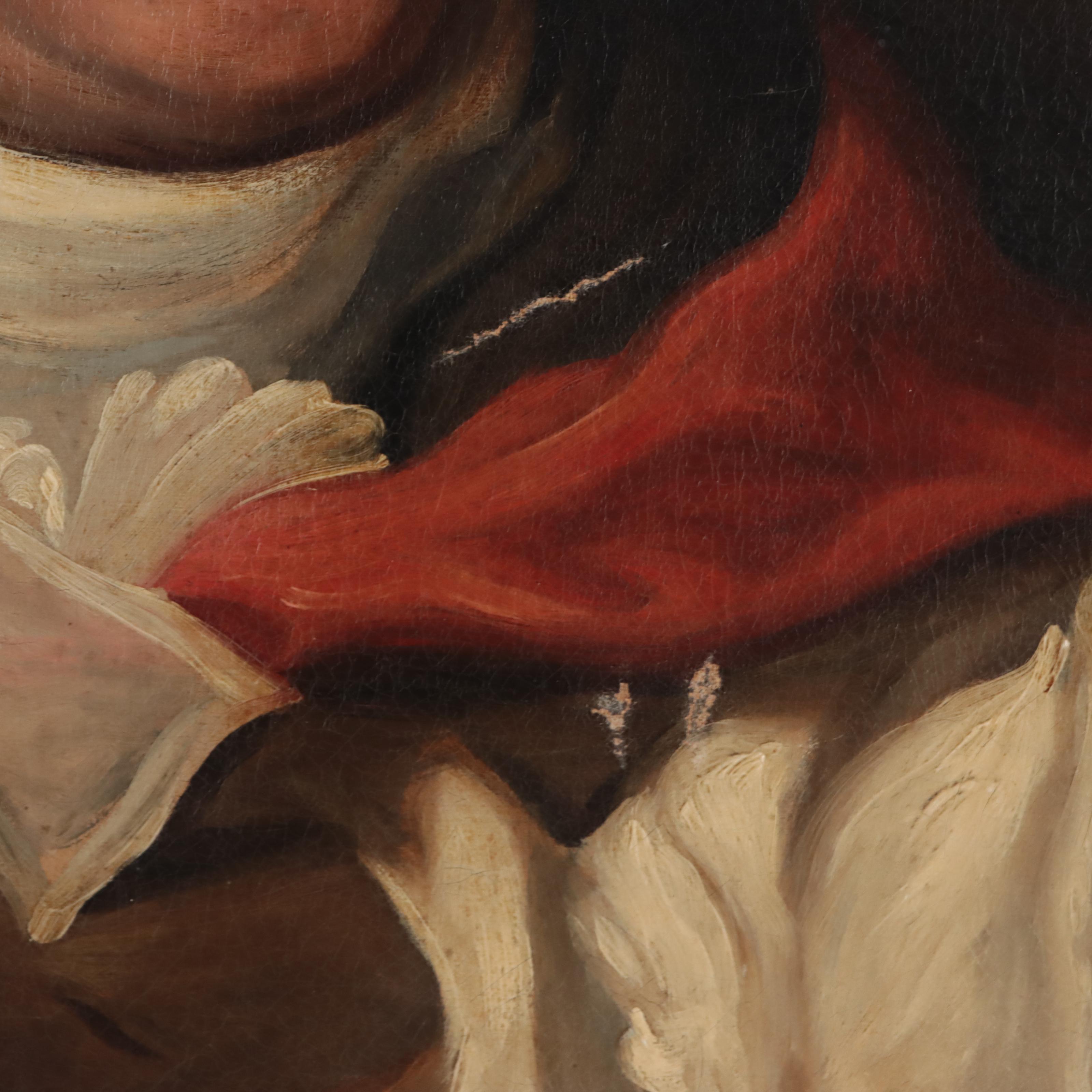 Oil Painting After George Henry Harlow of Charles Hague Portrait, 19th Century