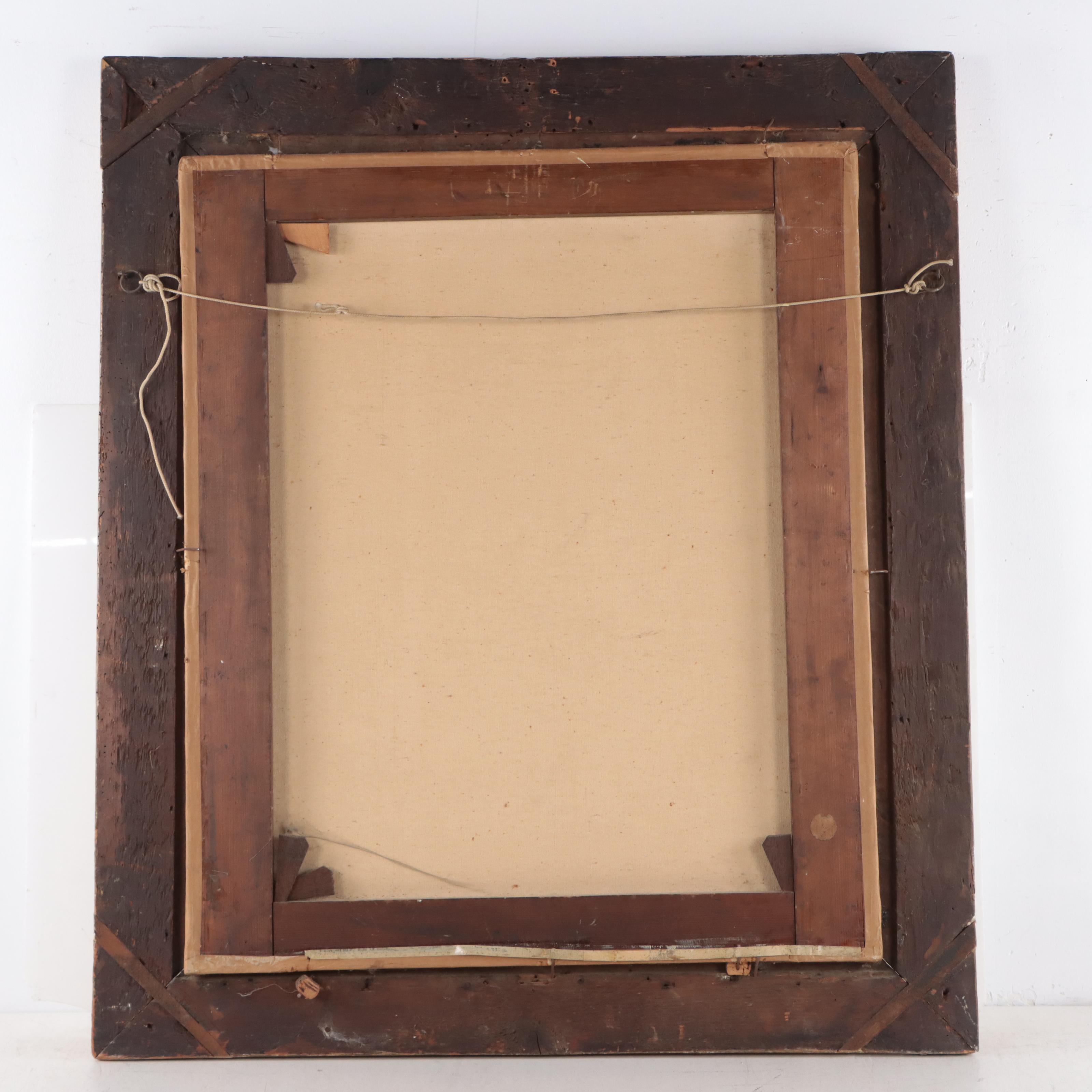 Oil Painting After George Henry Harlow of Charles Hague Portrait, 19th Century