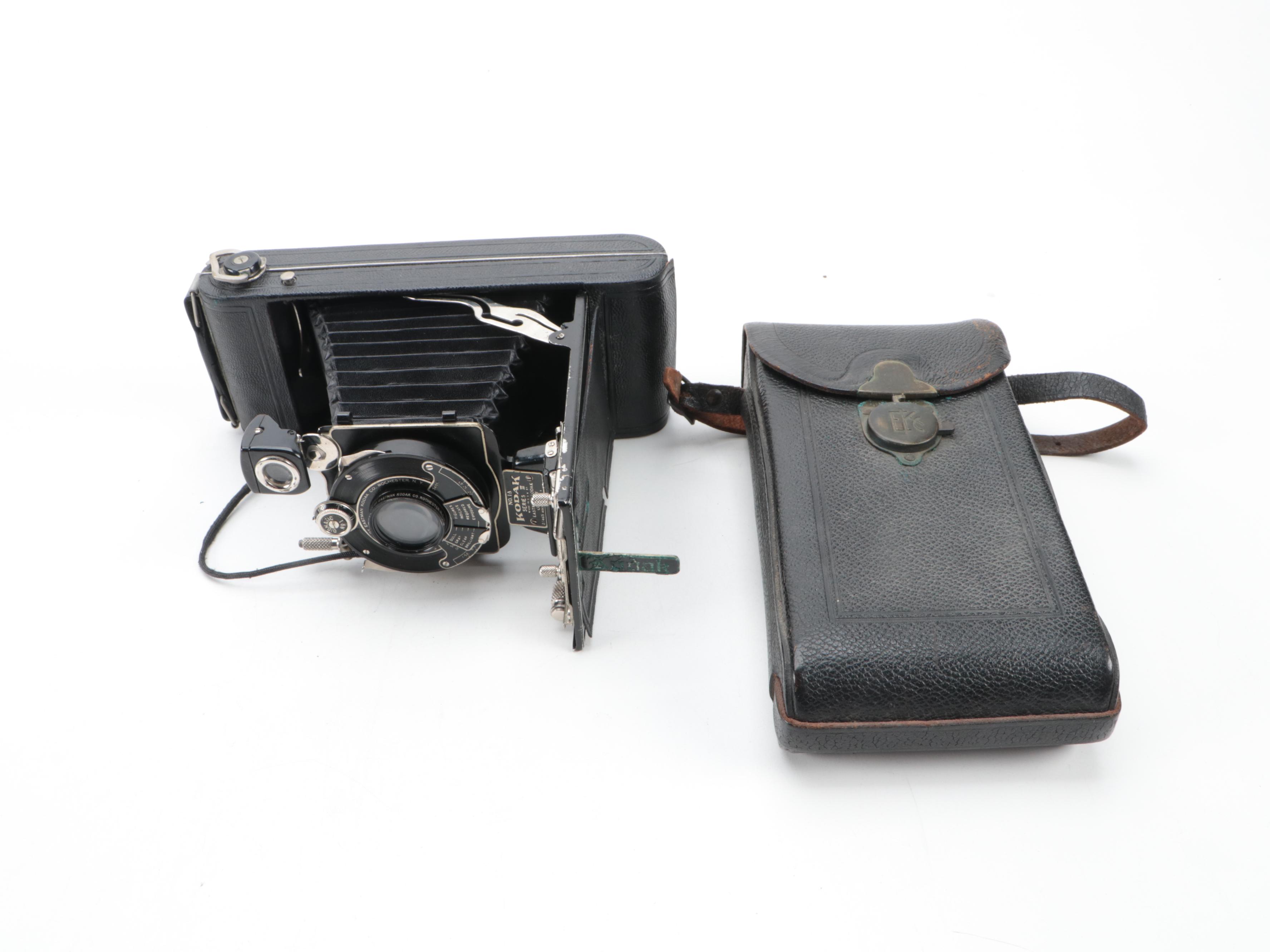 Victoreen R-Meter With Kodak 1A, Argus Anastigmat, Kodak Duaflex IV Cameras