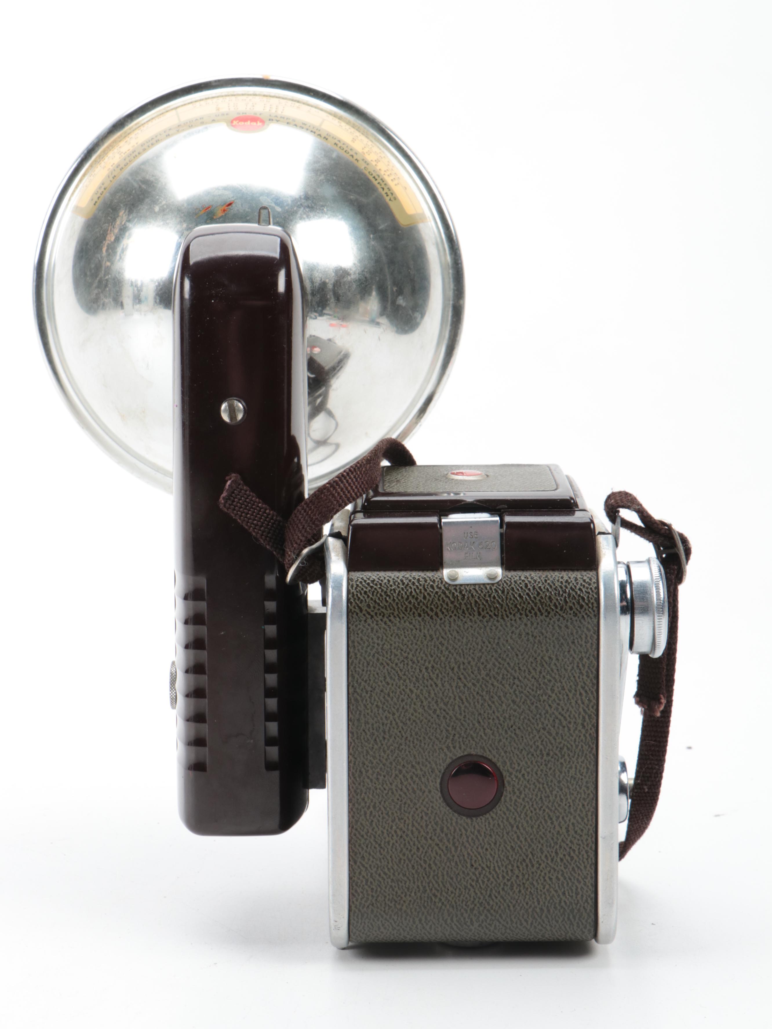 Victoreen R-Meter With Kodak 1A, Argus Anastigmat, Kodak Duaflex IV Cameras