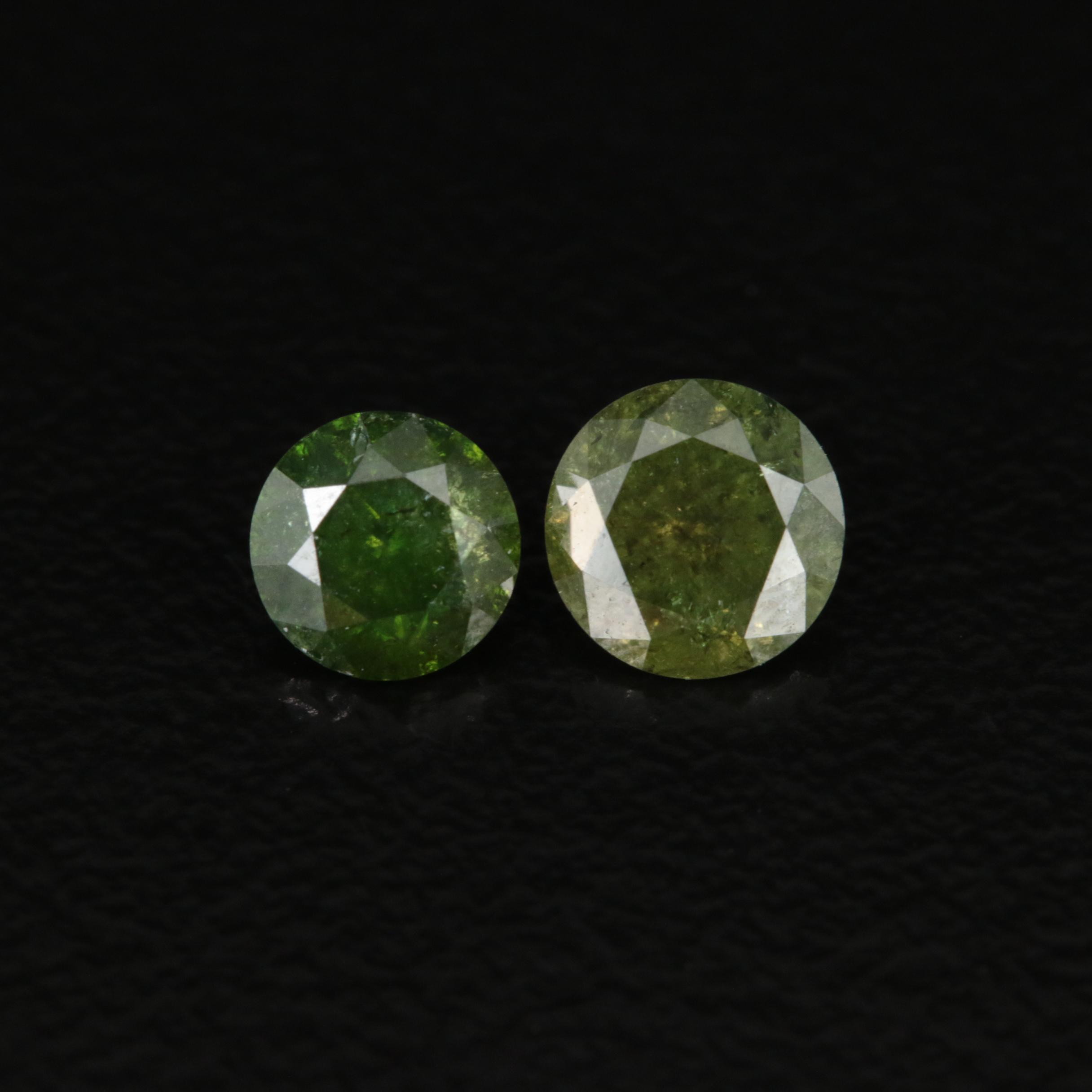 Loose 1.14 CTW Round Brilliant Cut Diamonds