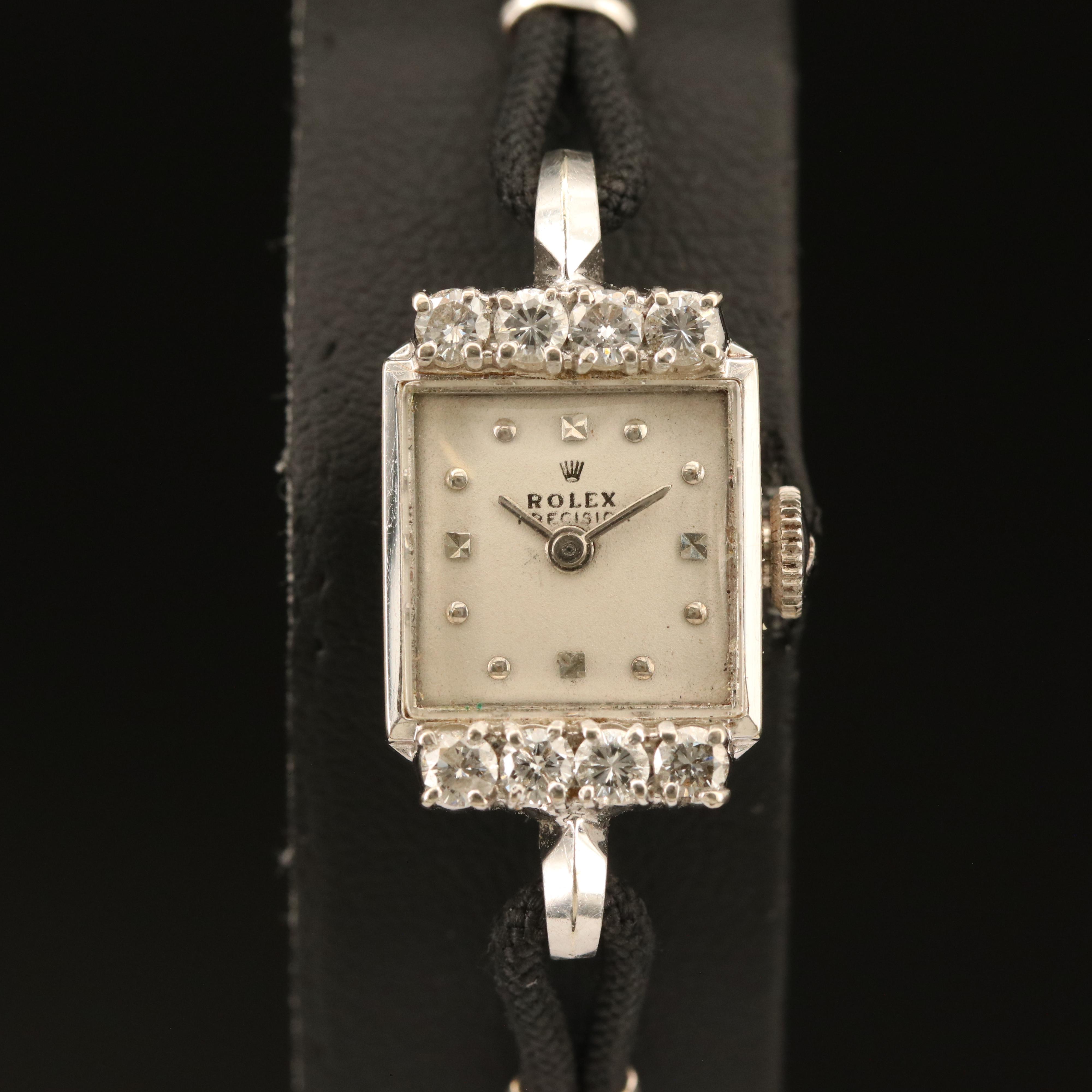 14K and Diamond Rolex Vintage Watch