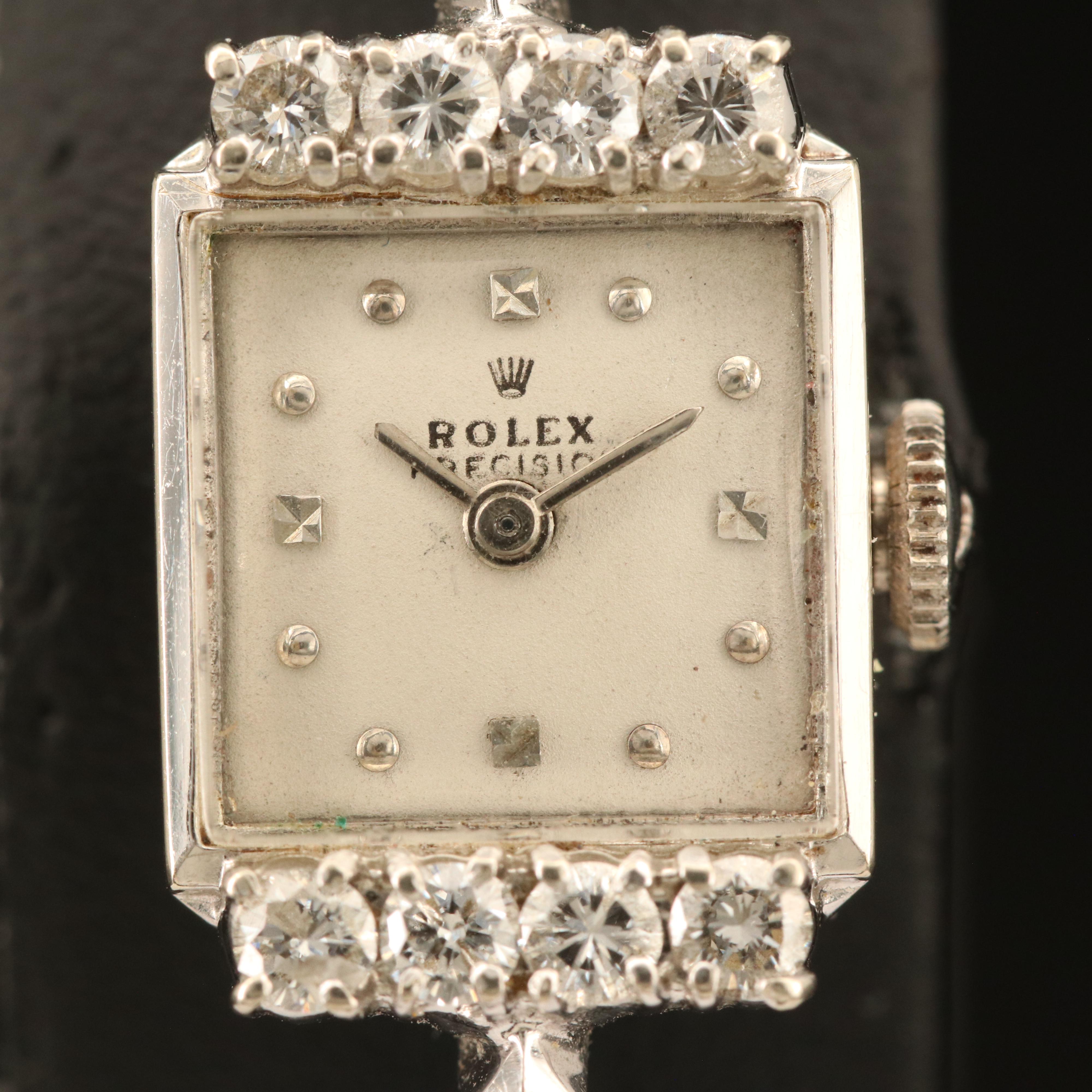 14K and Diamond Rolex Vintage Watch