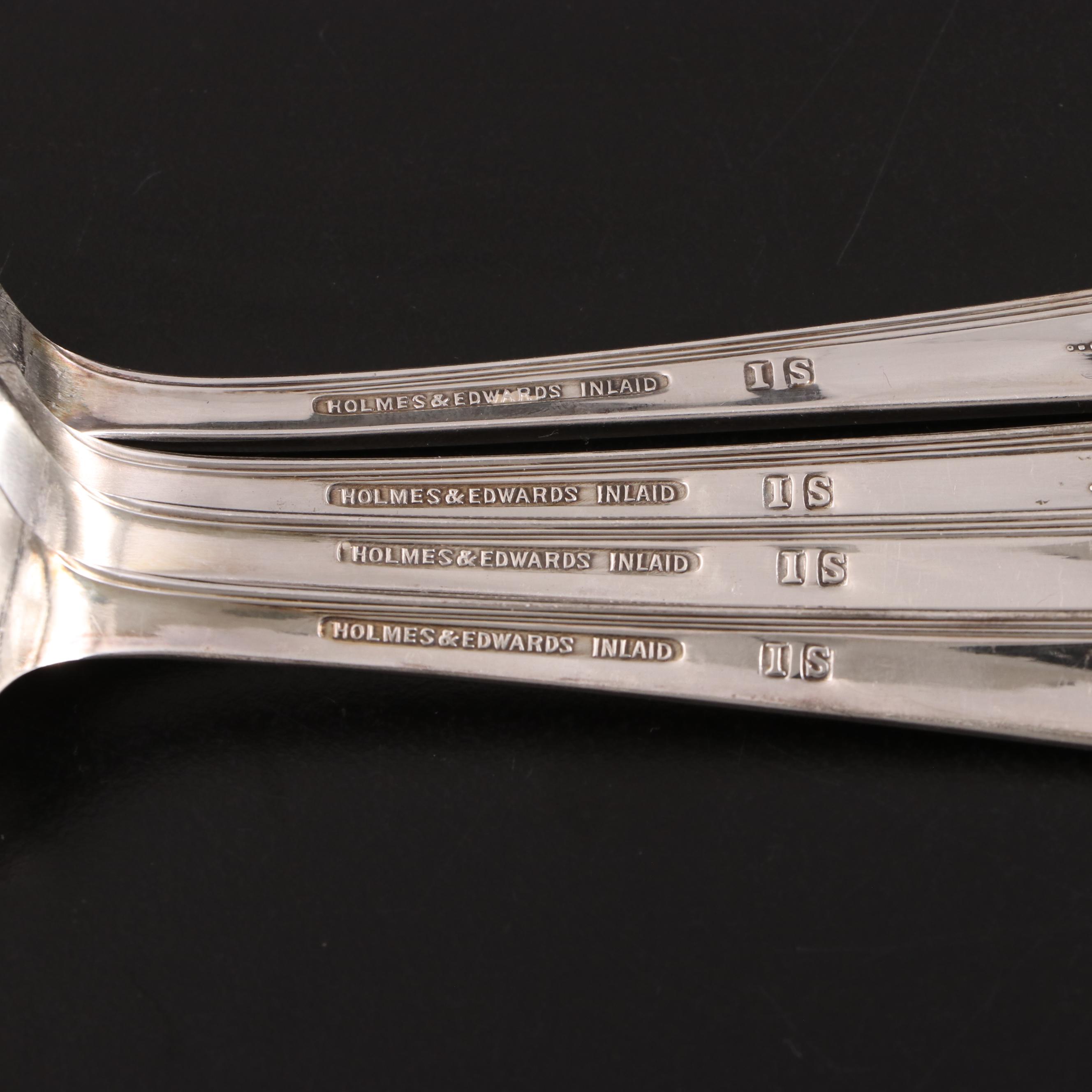 Holmes and Edwards "Youth" Silver Plate Flatware, Mid-20th Century