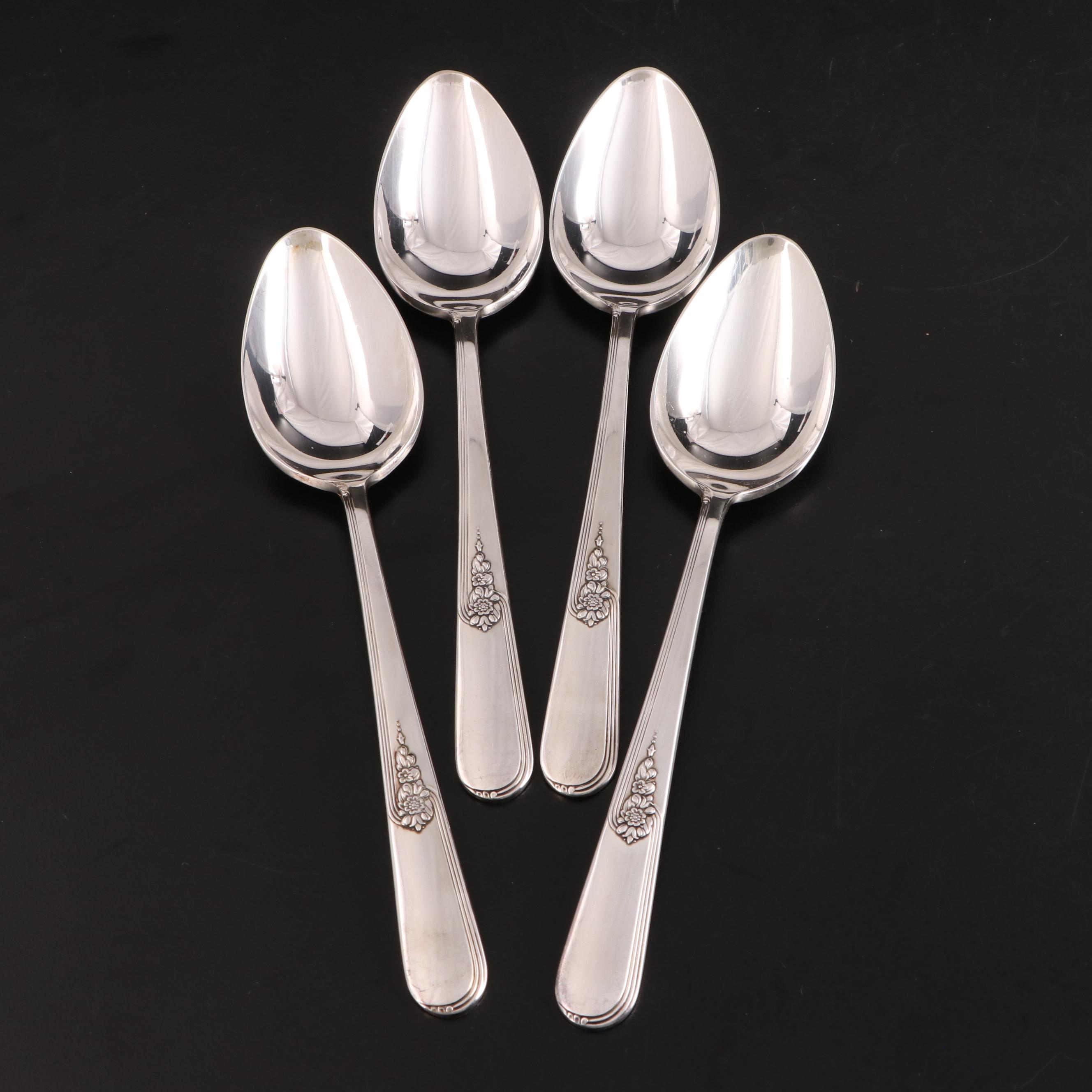Holmes and Edwards "Youth" Silver Plate Flatware, Mid-20th Century