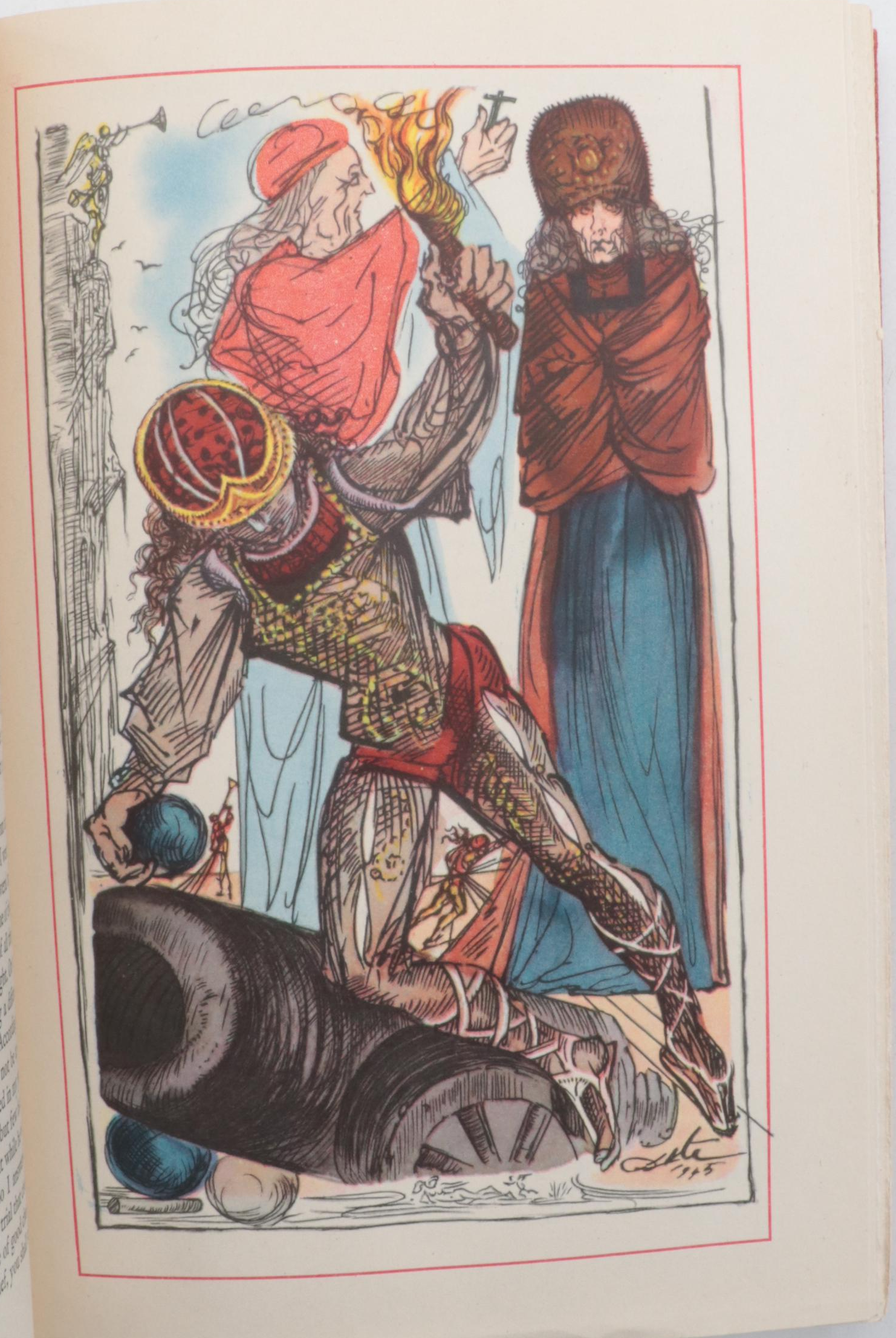 Salvador Dalí Illustrated "The Autobiography of Benvenuto Cellini," 1948