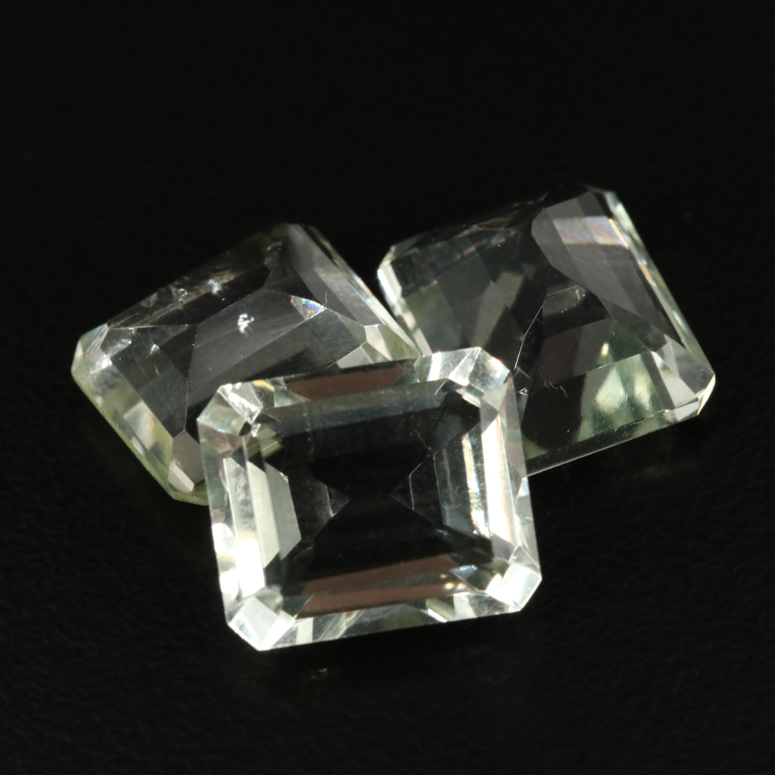 Loose 17.57 CTW Prasiolite