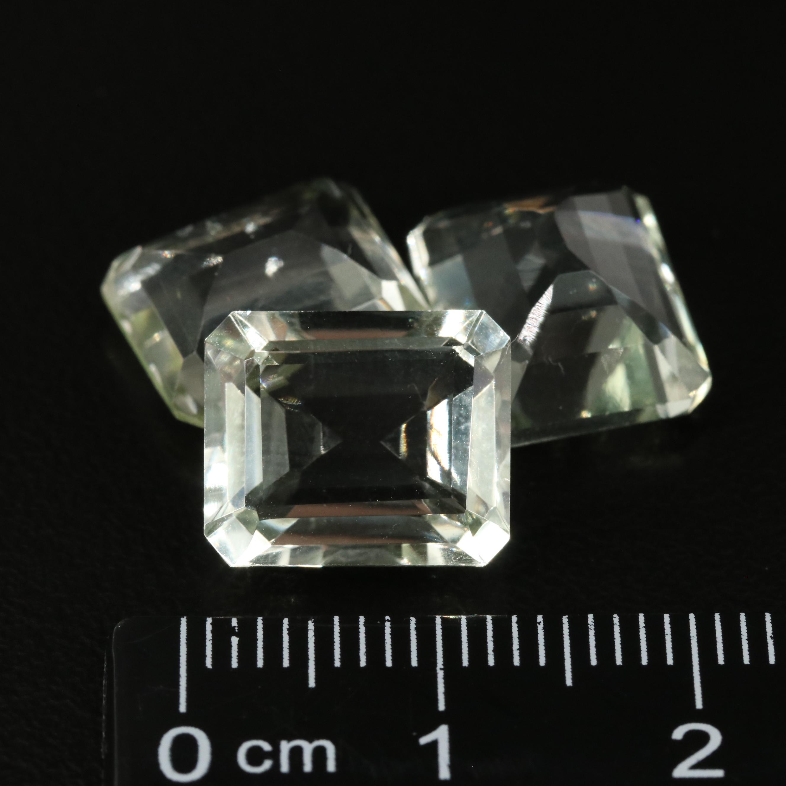 Loose 17.57 CTW Prasiolite