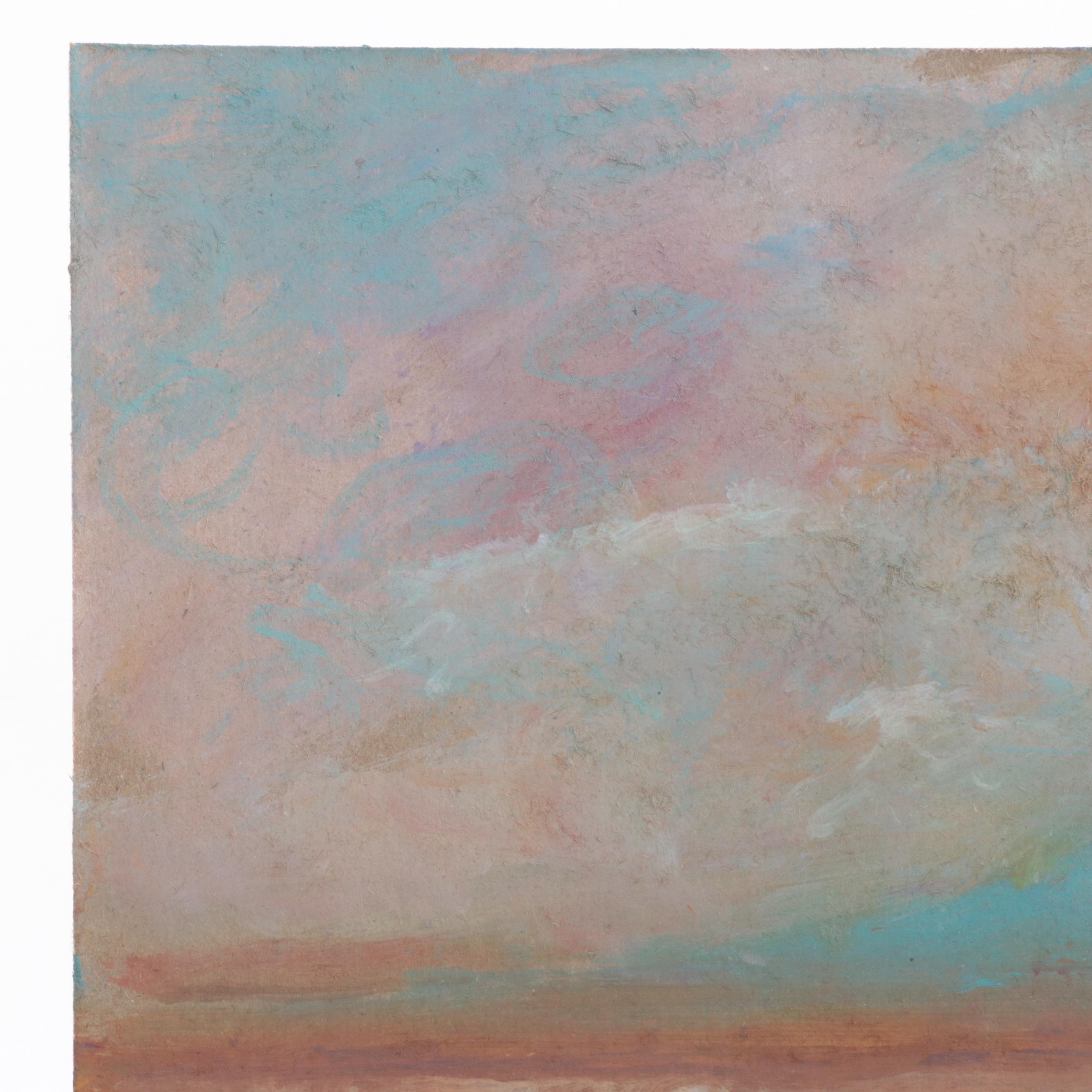 Robert Riddle-Baker Acrylic Landscape Painting "The Promise of the Soil," 2023