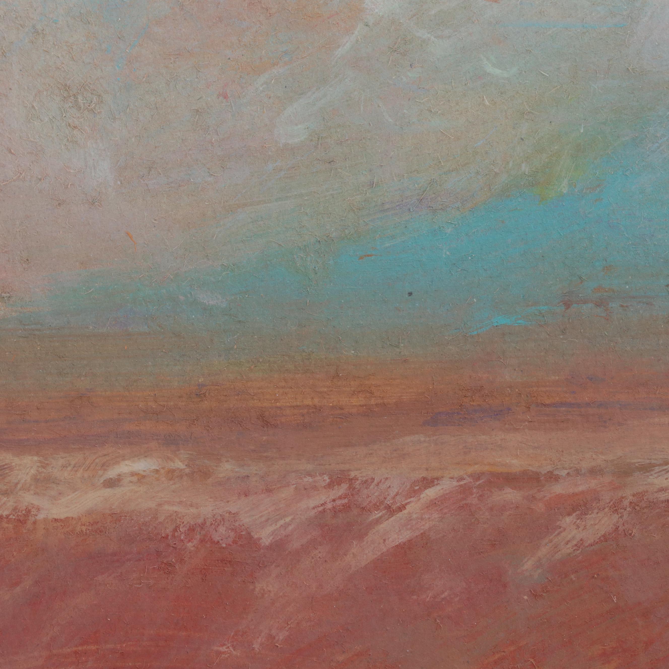 Robert Riddle-Baker Acrylic Landscape Painting "The Promise of the Soil," 2023