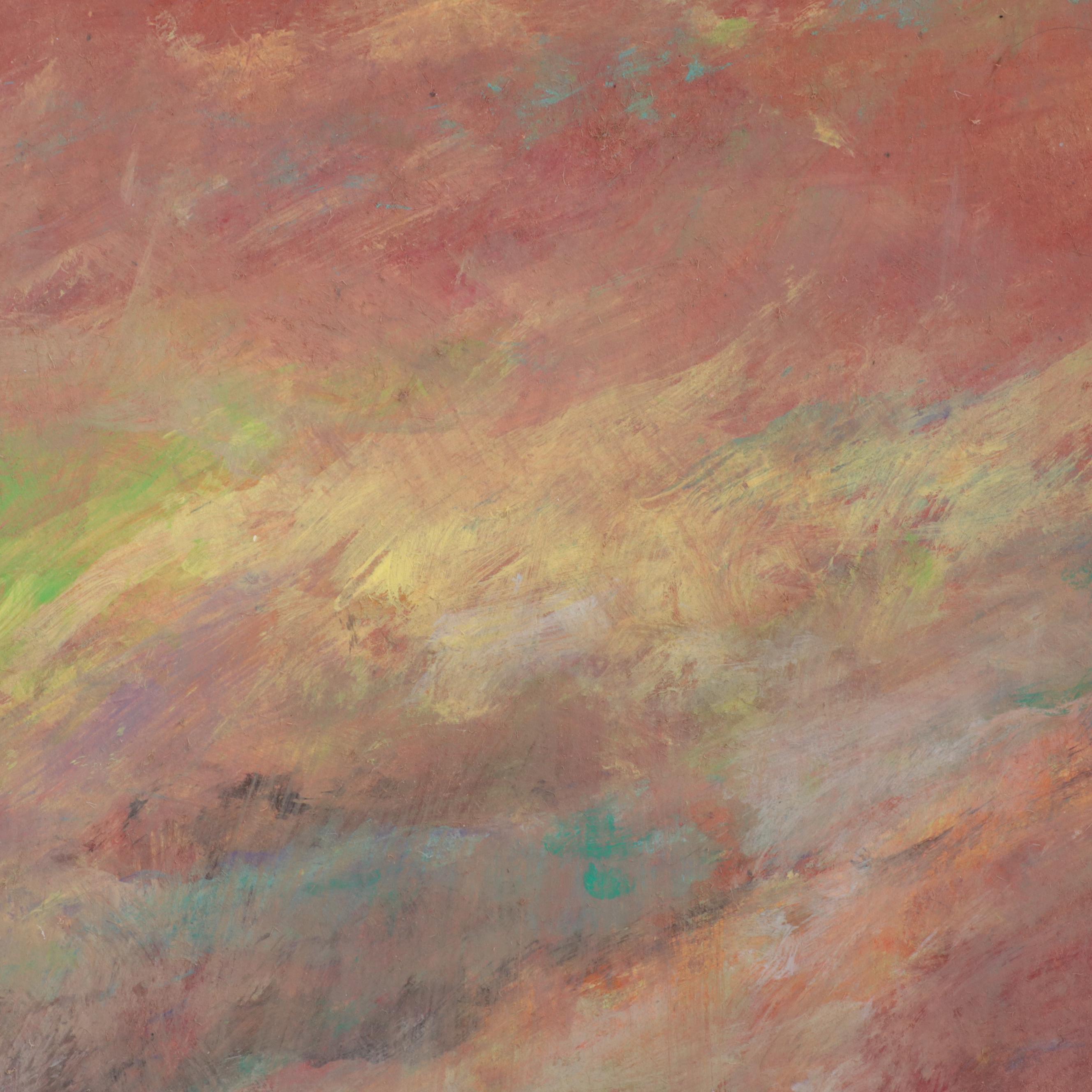 Robert Riddle-Baker Acrylic Landscape Painting "The Promise of the Soil," 2023