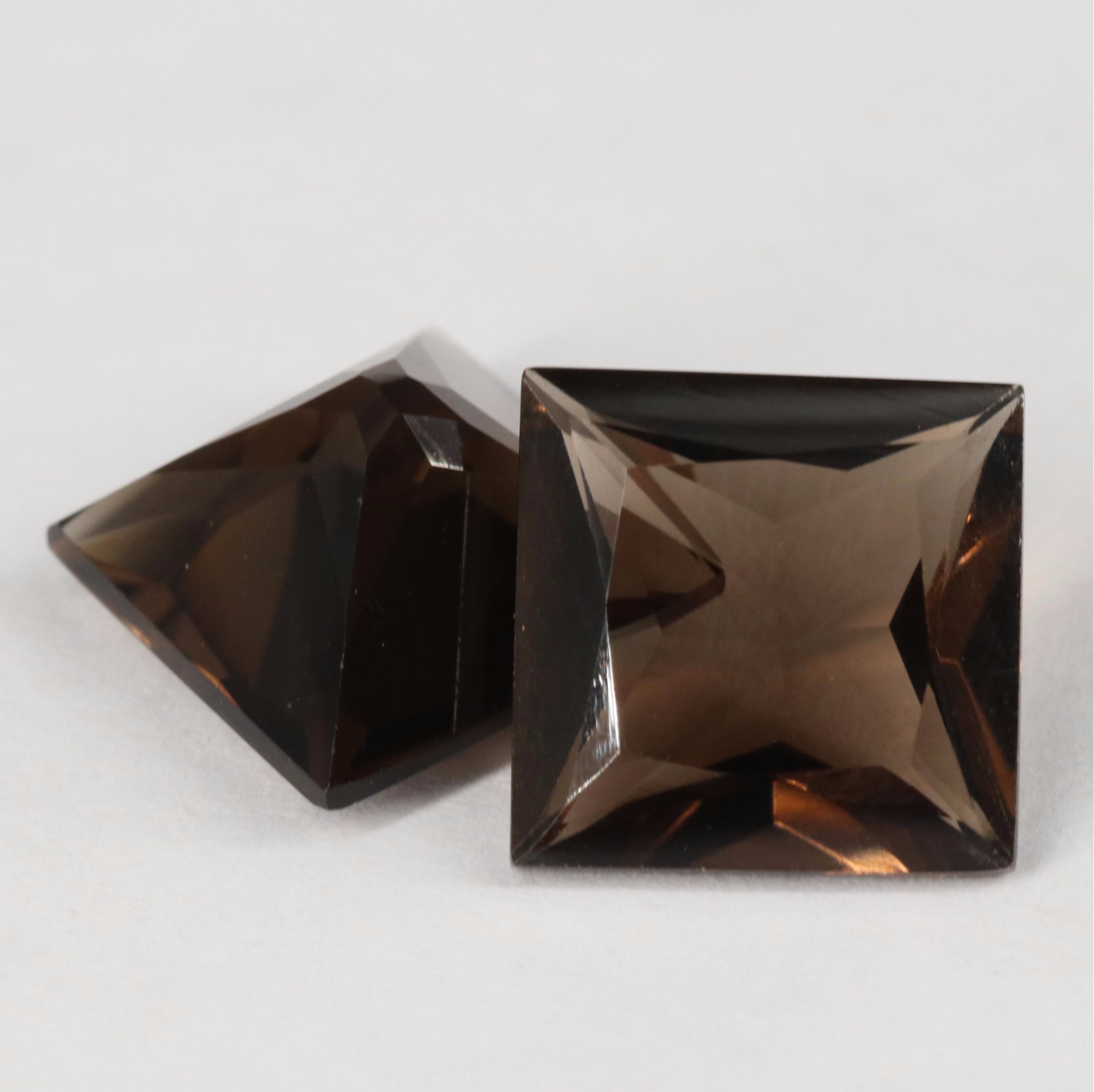 Loose 13.55 CTW Smoky Quartz