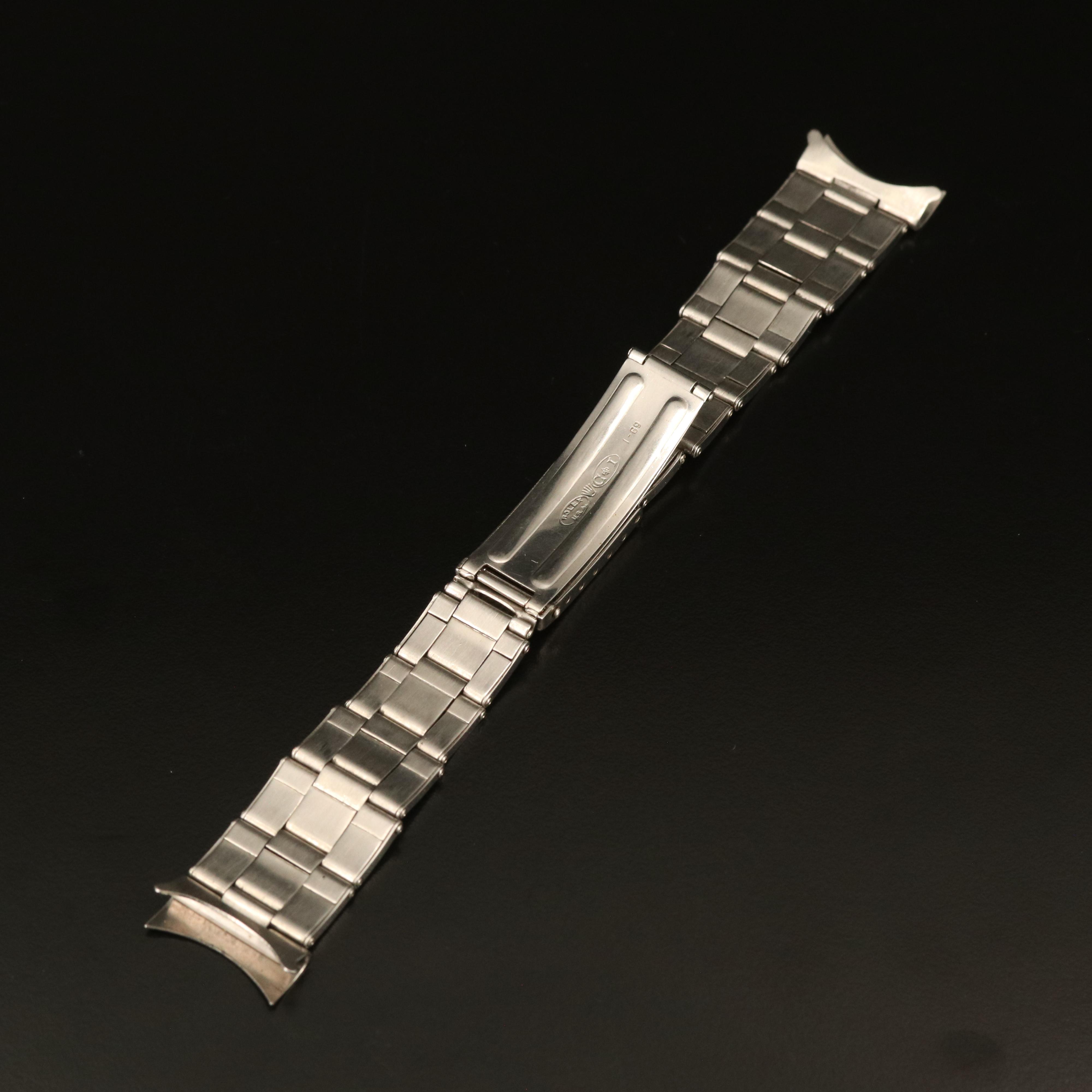 Vintage Rolex 19.00 MM Oyster Watch Bracelet