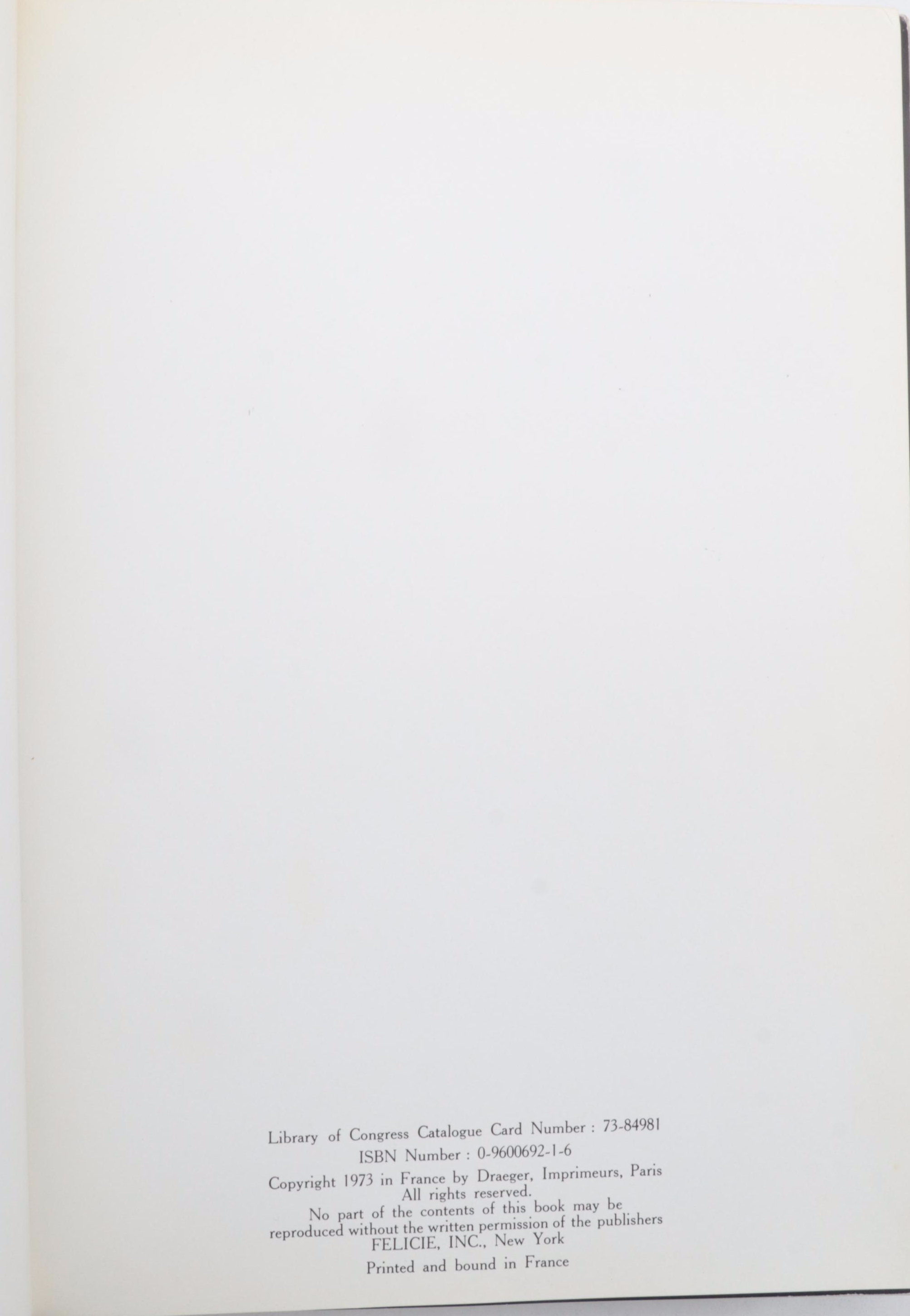 First Edition "Les dîners de Gala" by Salvador Dalí, 1973