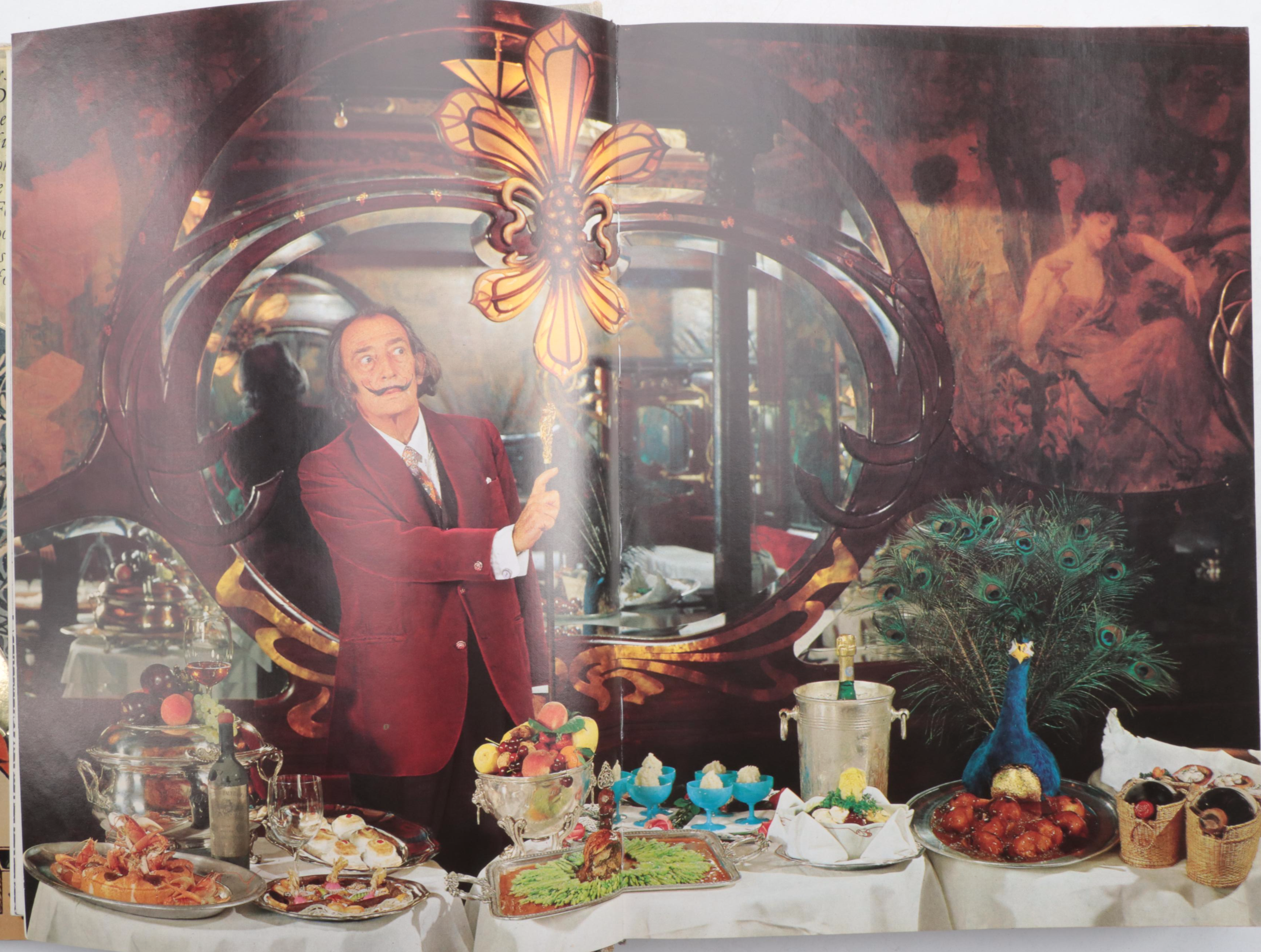 First Edition "Les dîners de Gala" by Salvador Dalí, 1973