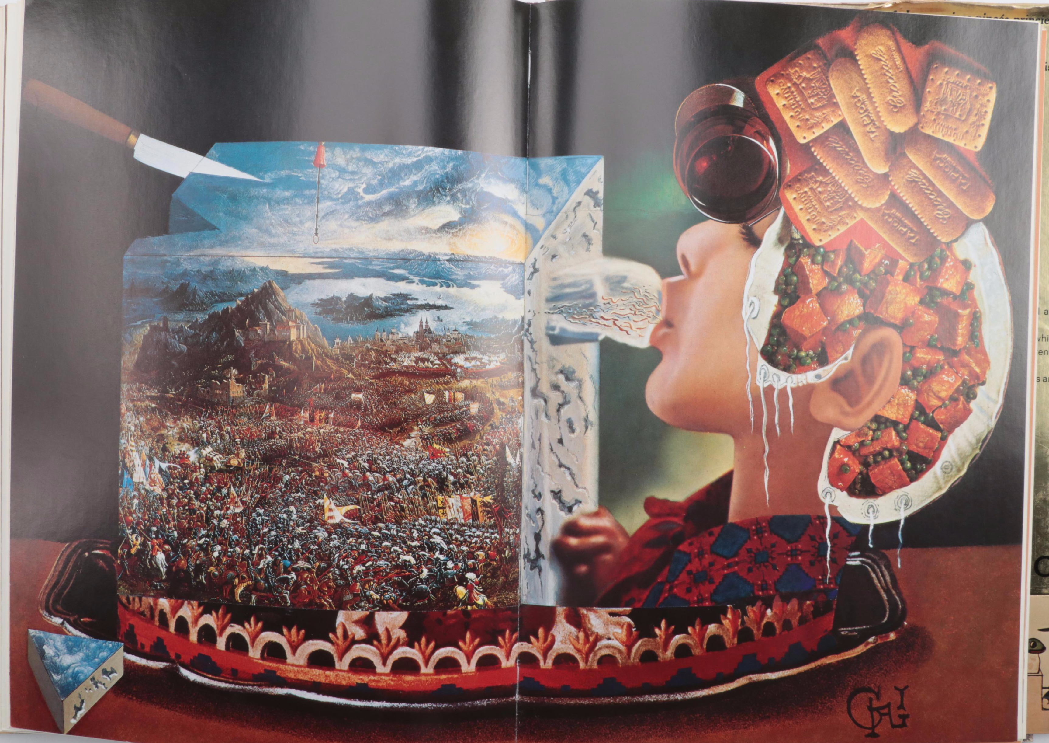 First Edition "Les dîners de Gala" by Salvador Dalí, 1973