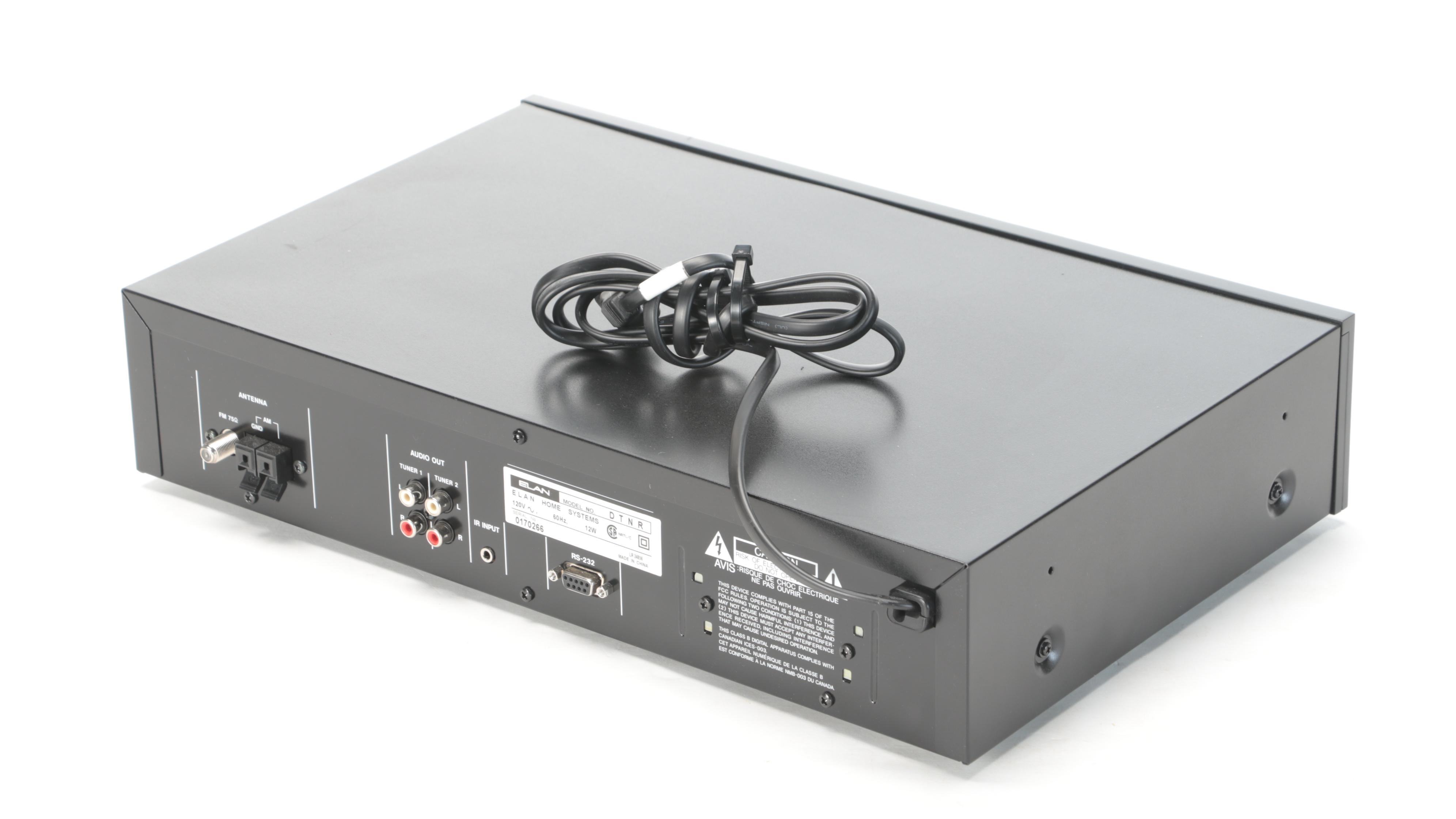 Elan Digital Dual Tuner and A-Series Power Amplifier with Remote