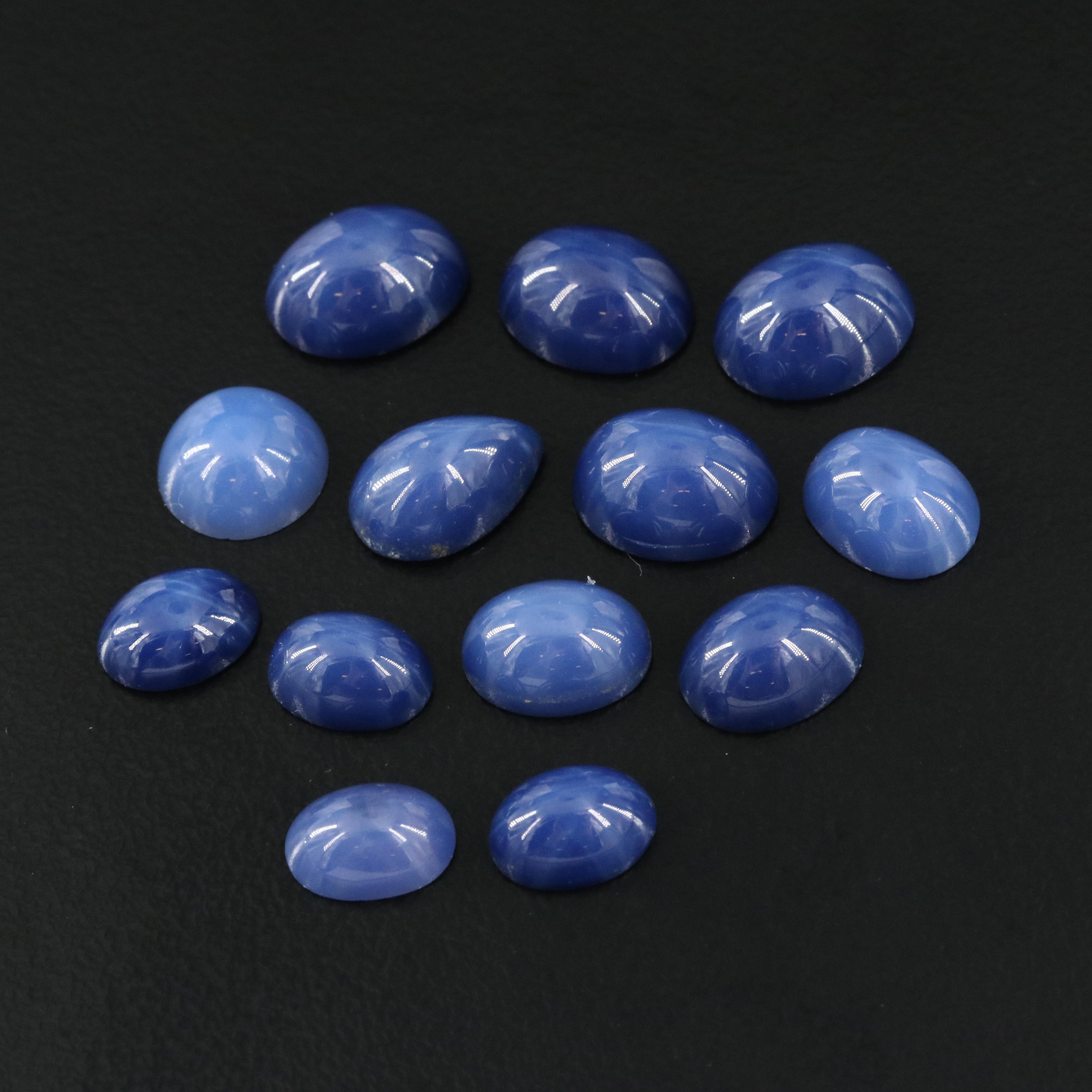 Loose Lab Grown Star Sapphire Including Linde Star Sapphire