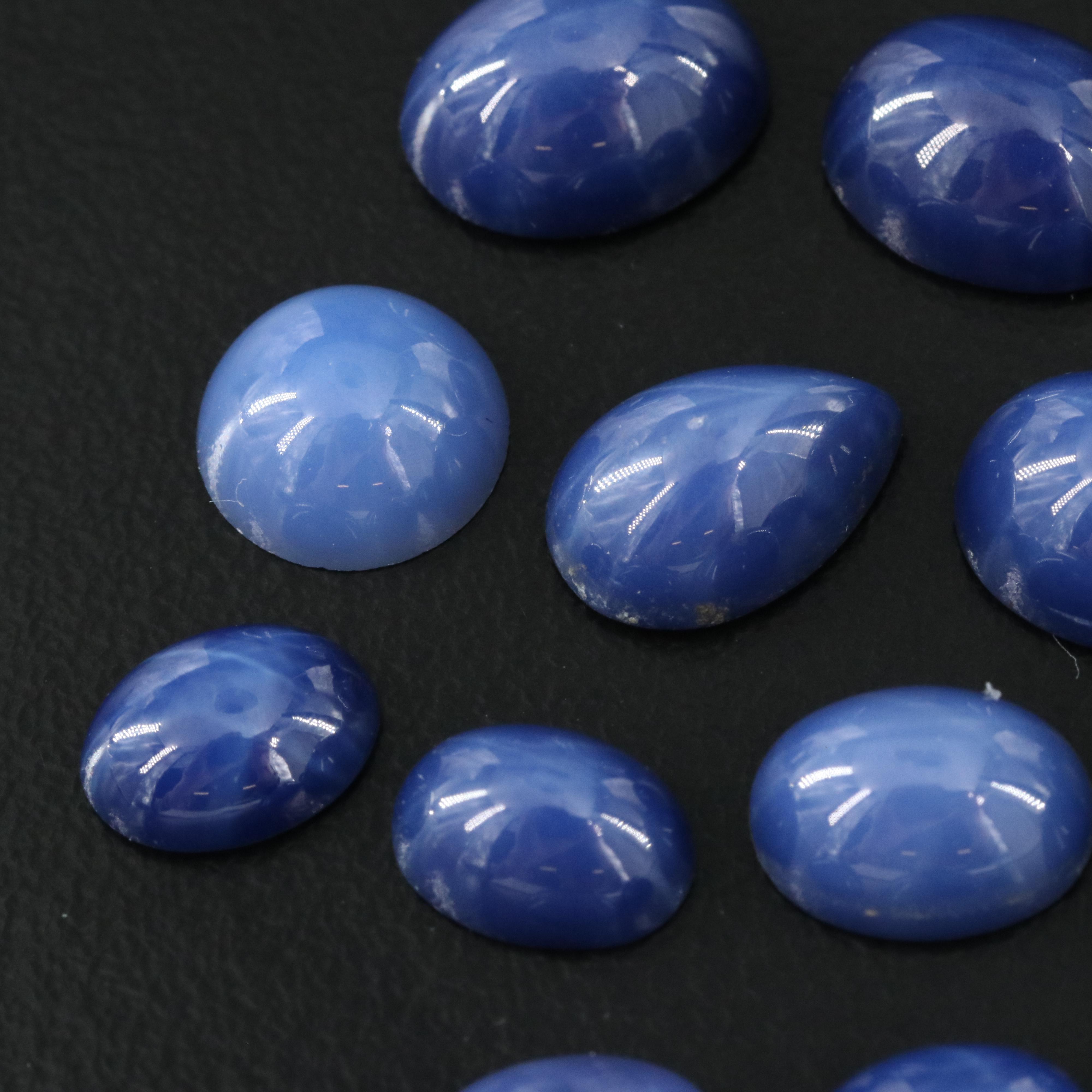 Loose Lab Grown Star Sapphire Including Linde Star Sapphire