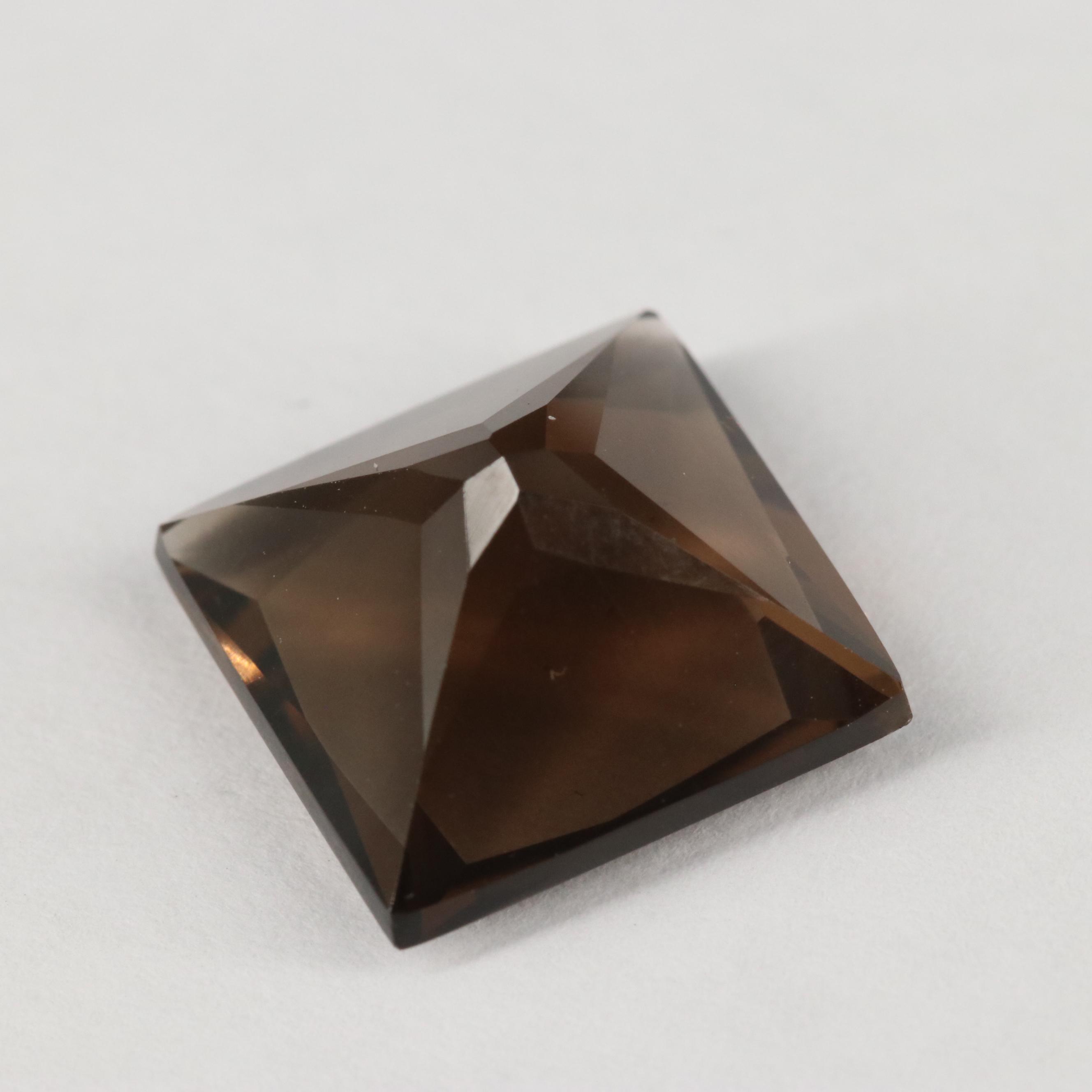 Loose 6.93 CT Smoky Quartz