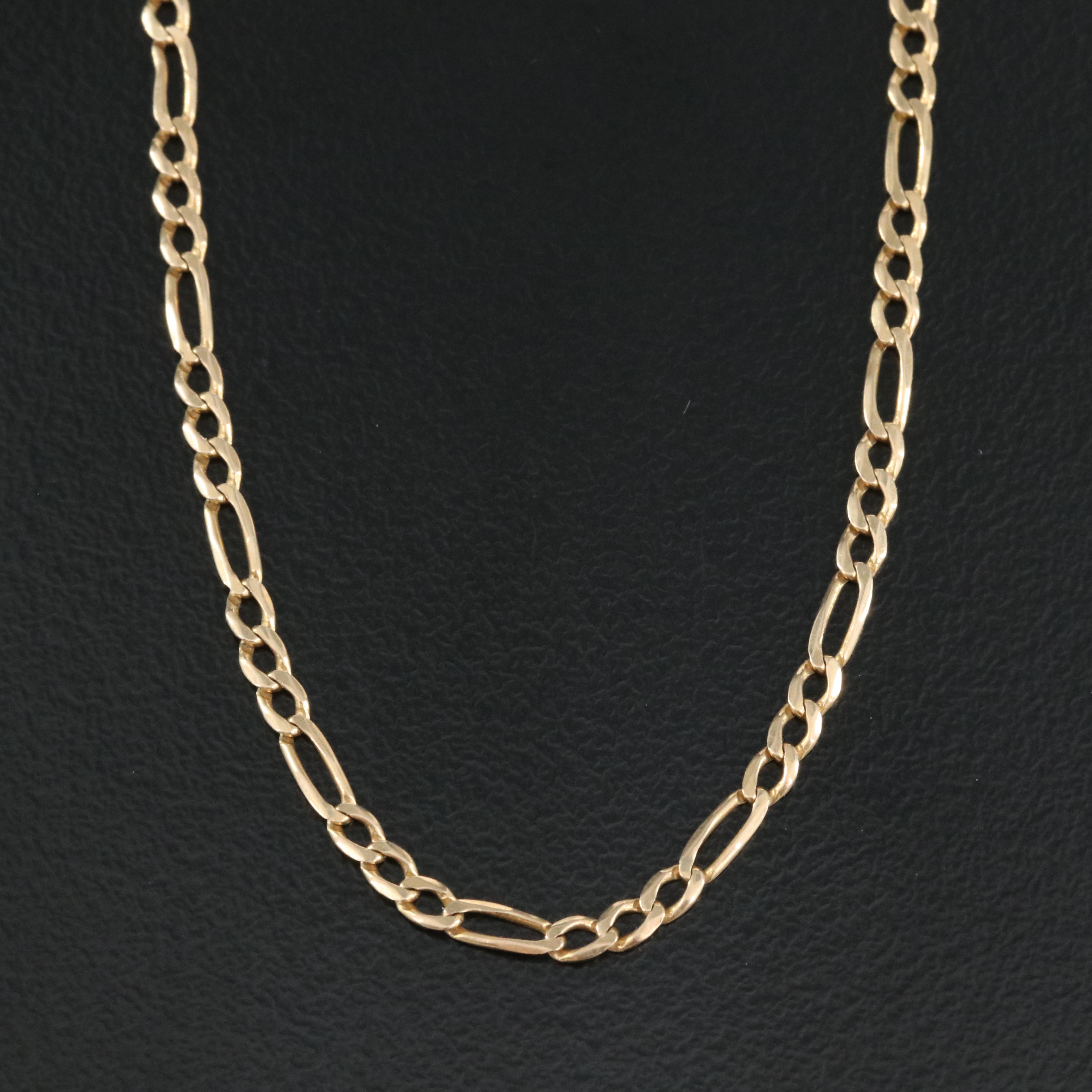 14K Figaro Chain