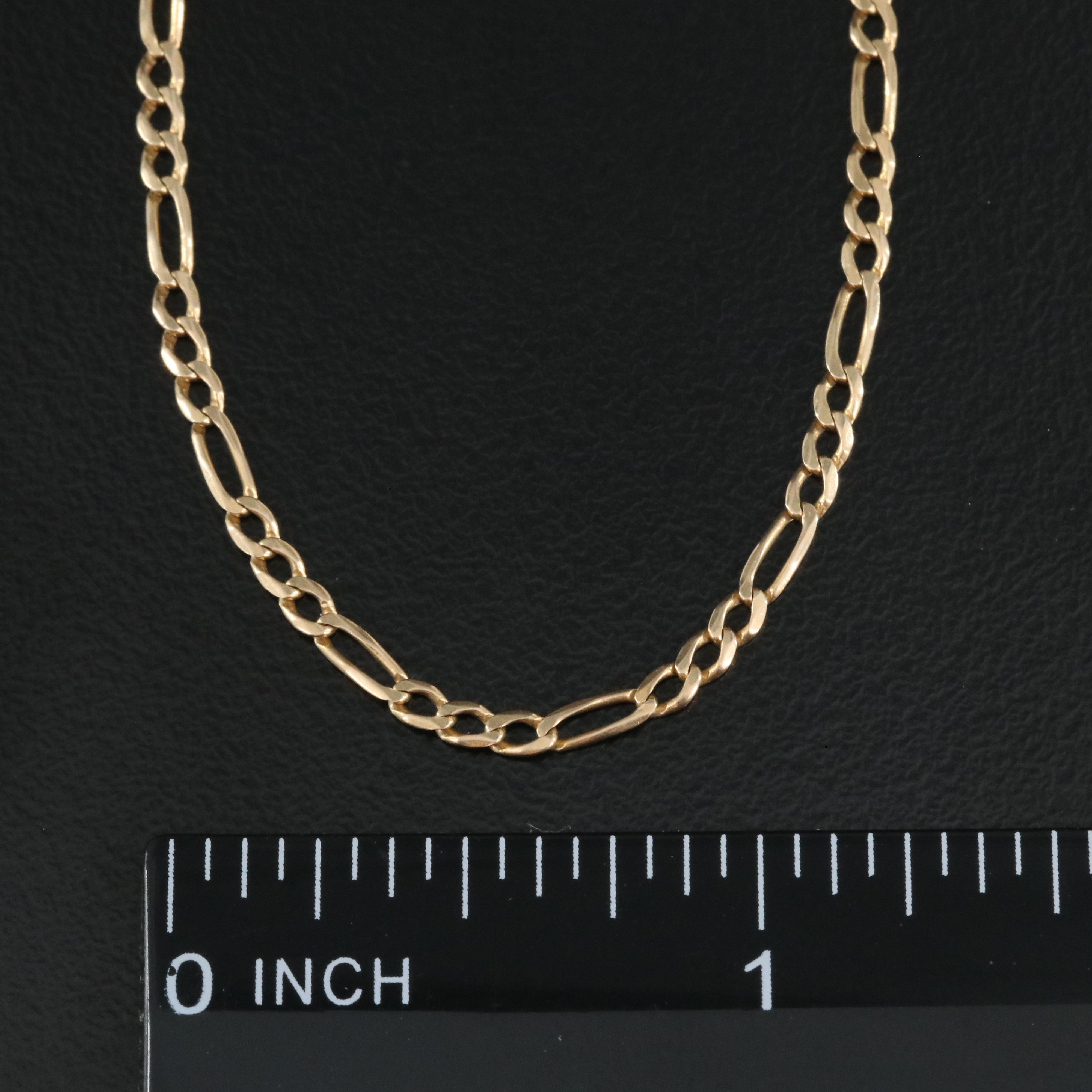 14K Figaro Chain