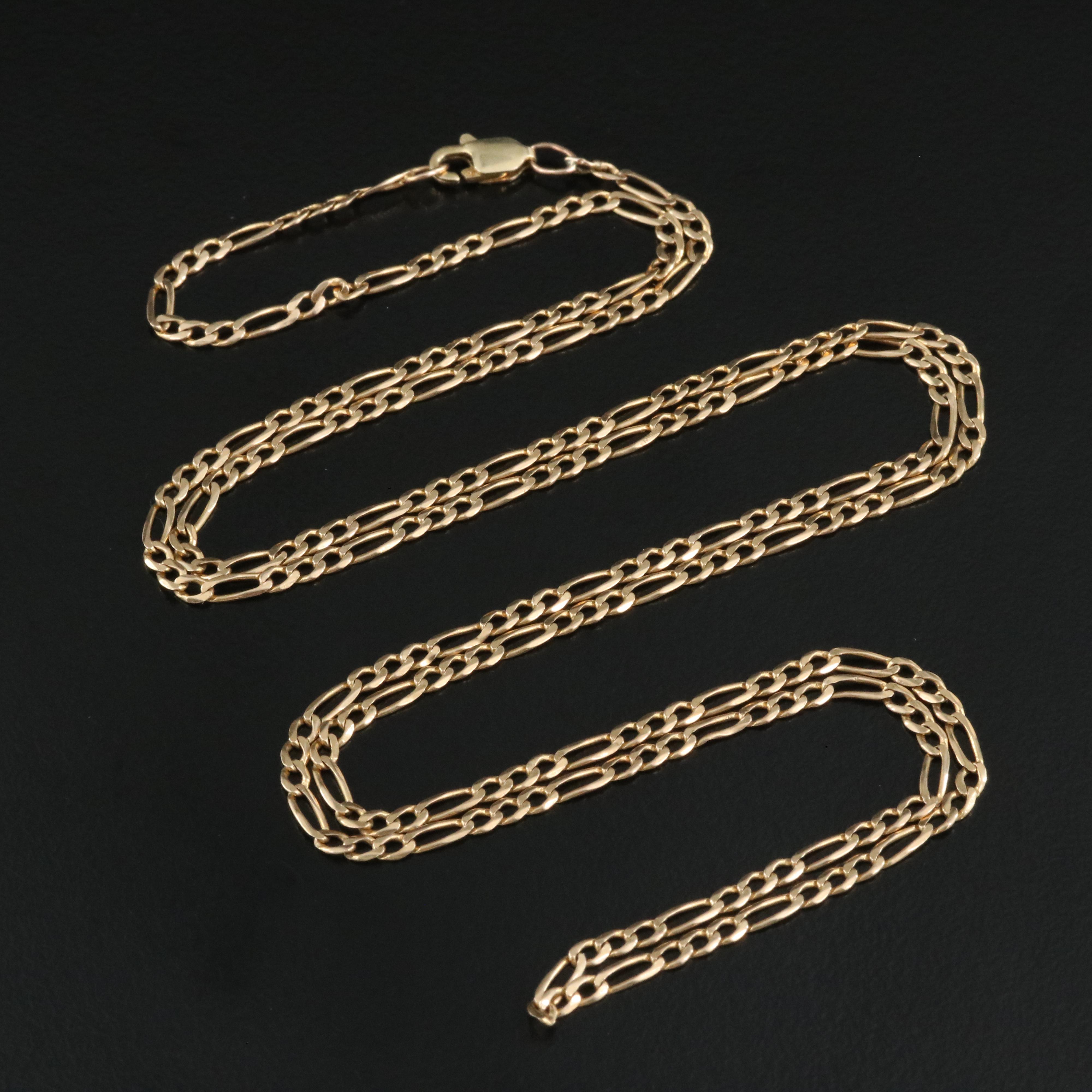 14K Figaro Chain